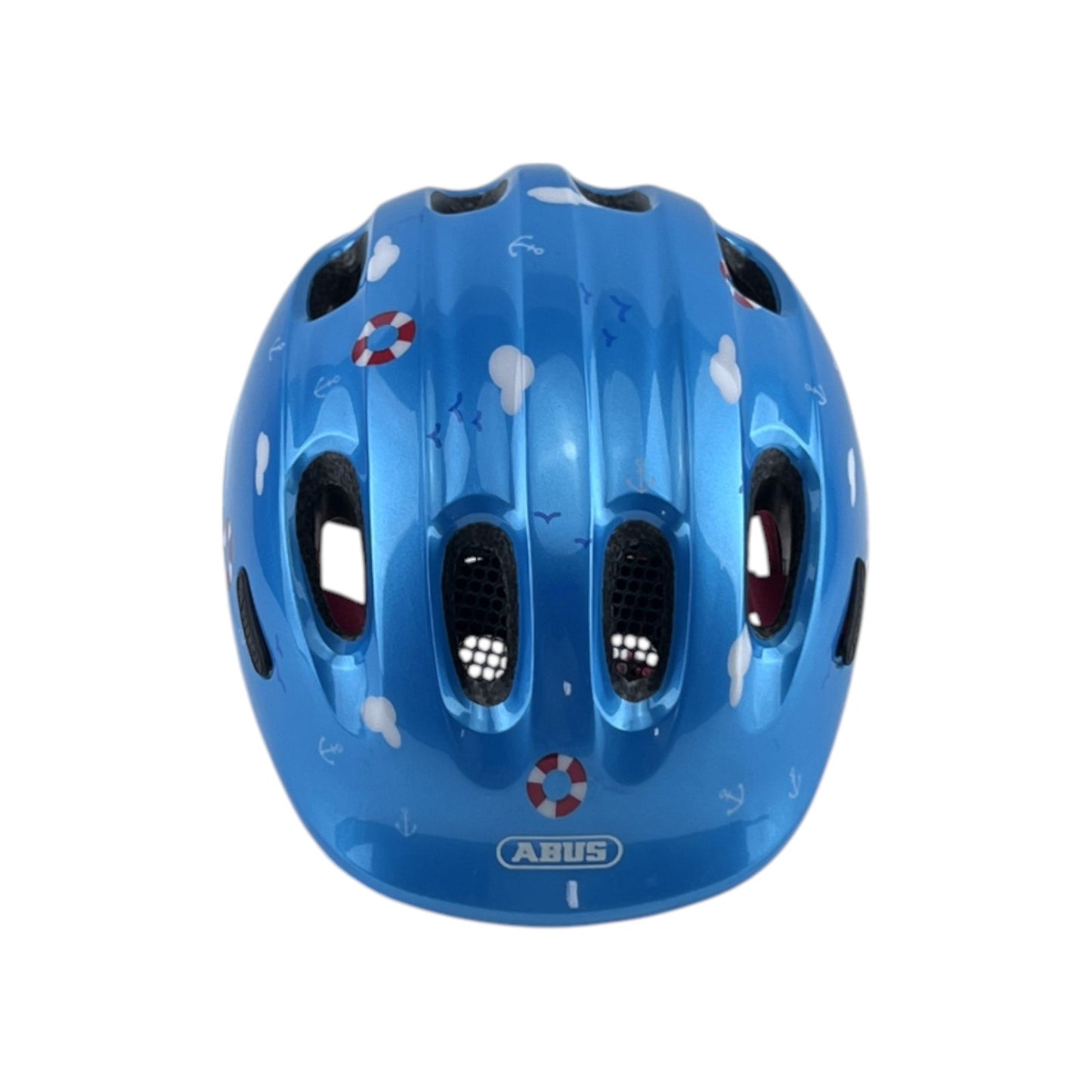 ABUS Smiley 2.0 Kinderhelm Fahrradhelm Größe M (50-55 cm) maritim Blau | Neu