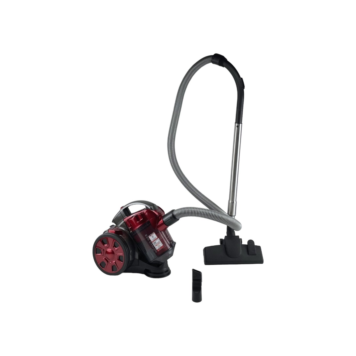 Bomann BS 3000 CB Eco-Cyclon Twin-Spin Bodenstaubsauger beutellos Luftfilter Rot | Retourware