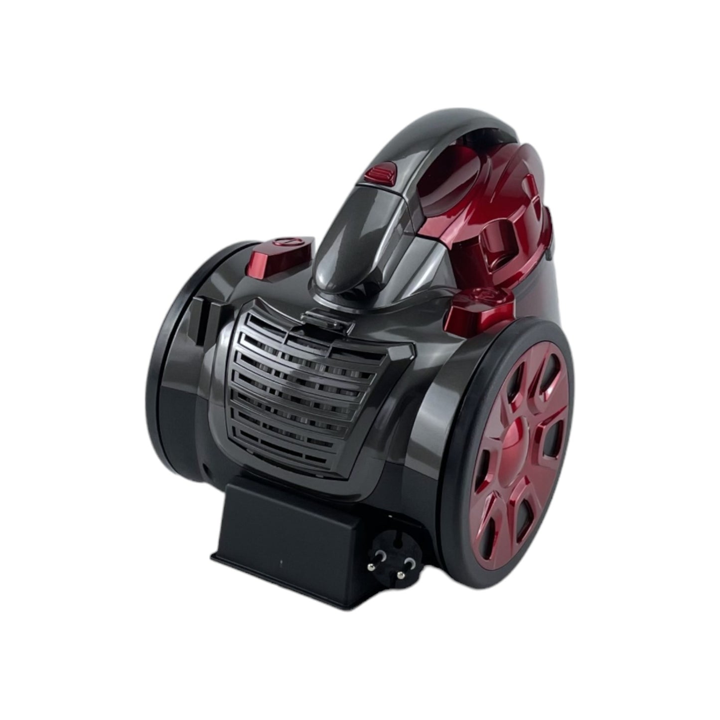 Bomann BS 3000 CB Eco-Cyclon Twin-Spin Bodenstaubsauger beutellos Luftfilter Rot | Retourware