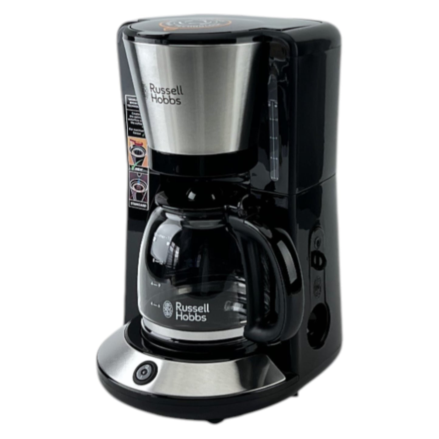 Russell Hobbs Adventure Kaffeemaschine 10 Tassen 1.25l Glaskanne Warmhalteplatte | Retourware