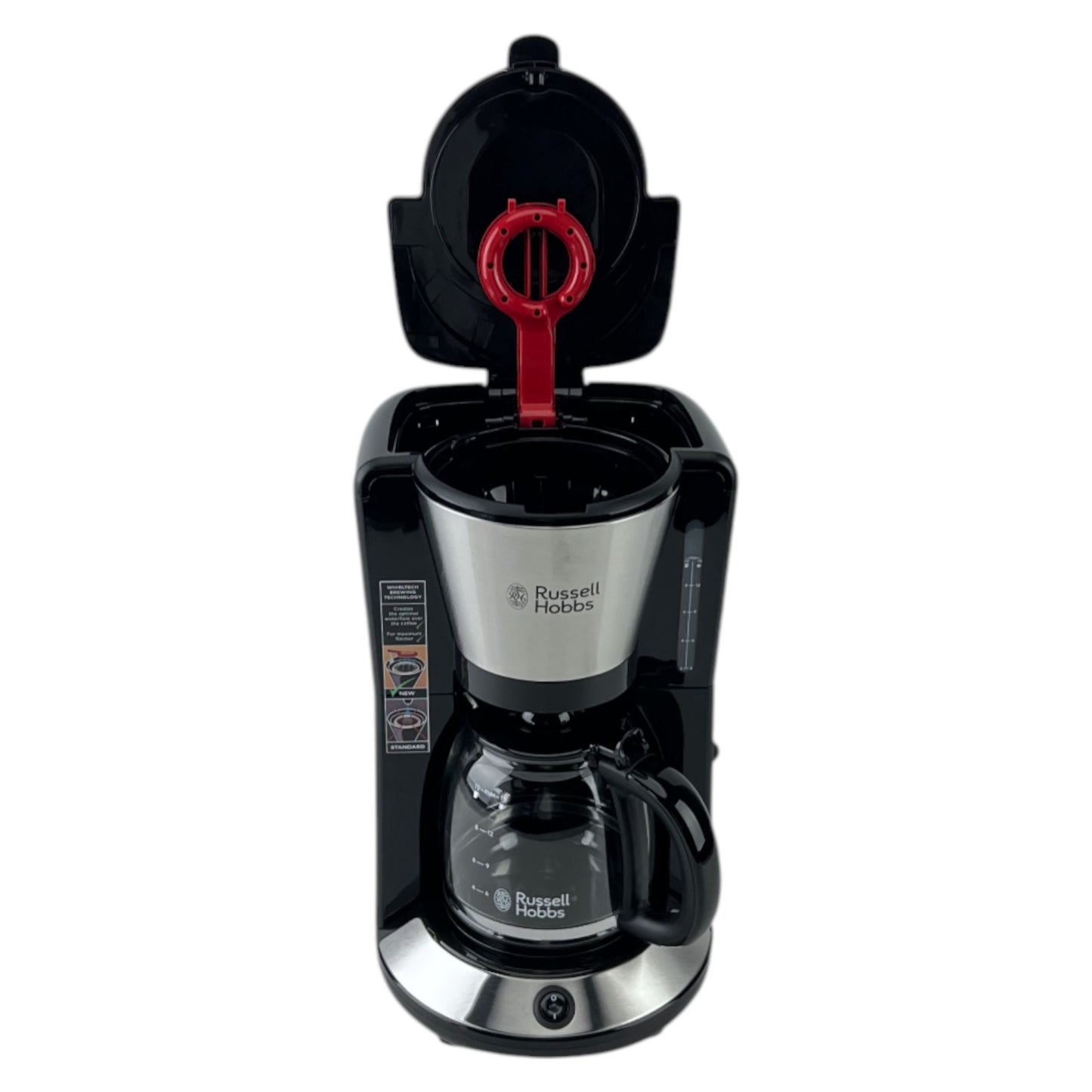 Russell Hobbs Adventure Kaffeemaschine 10 Tassen 1.25l Glaskanne Warmhalteplatte | Retourware