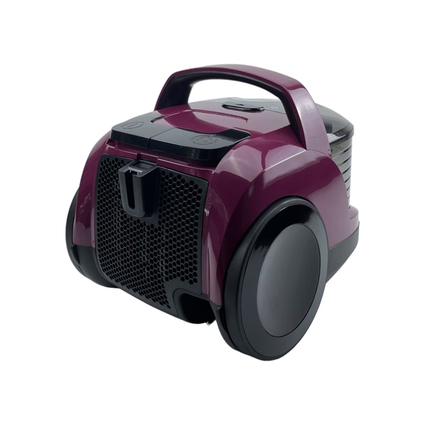 GRUNDIG VCC 3870 A Bodenstaubsauger beutellos Aluminium 800 Watt Berry/Schwarz | Retourware
