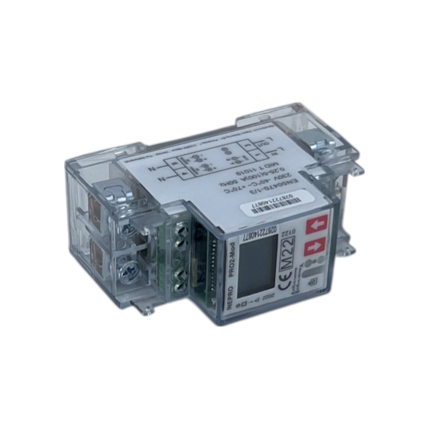 Inepro IN0287 (1P) MID-METER PRO2-Mod Einphasiger Stromzähler 0.25-5(100)A 50Hz | Neu