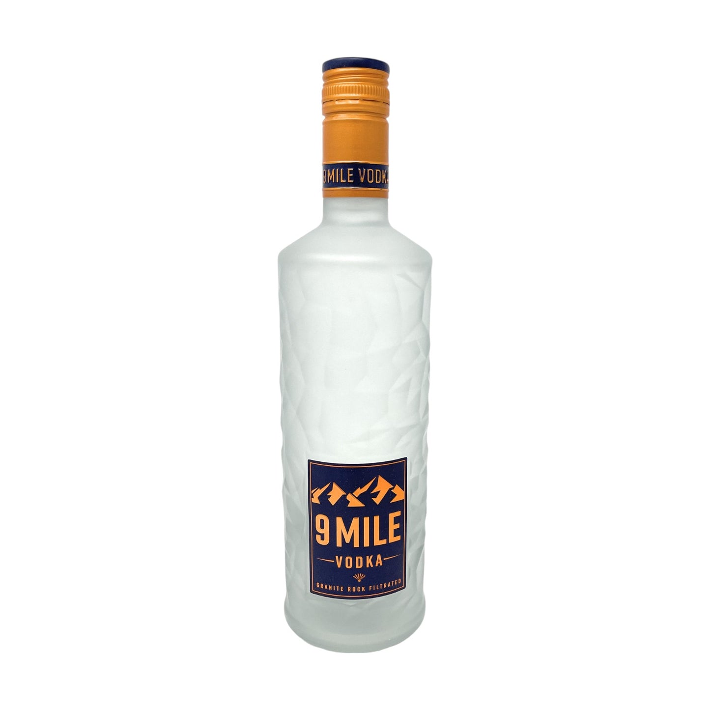 9 Mile Granite Rock Filtrated Premium Vodka 1x 0,7 l Alkohol 37,5% vol. | Neu