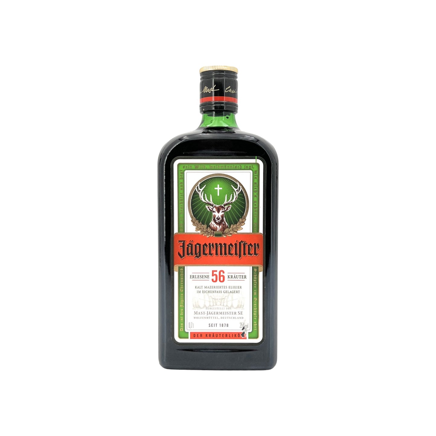 Jägermeister Premium Kräuterlikör Geschenkset 35% vol. Alkohol 1x 0,7 l Flasche | Neu