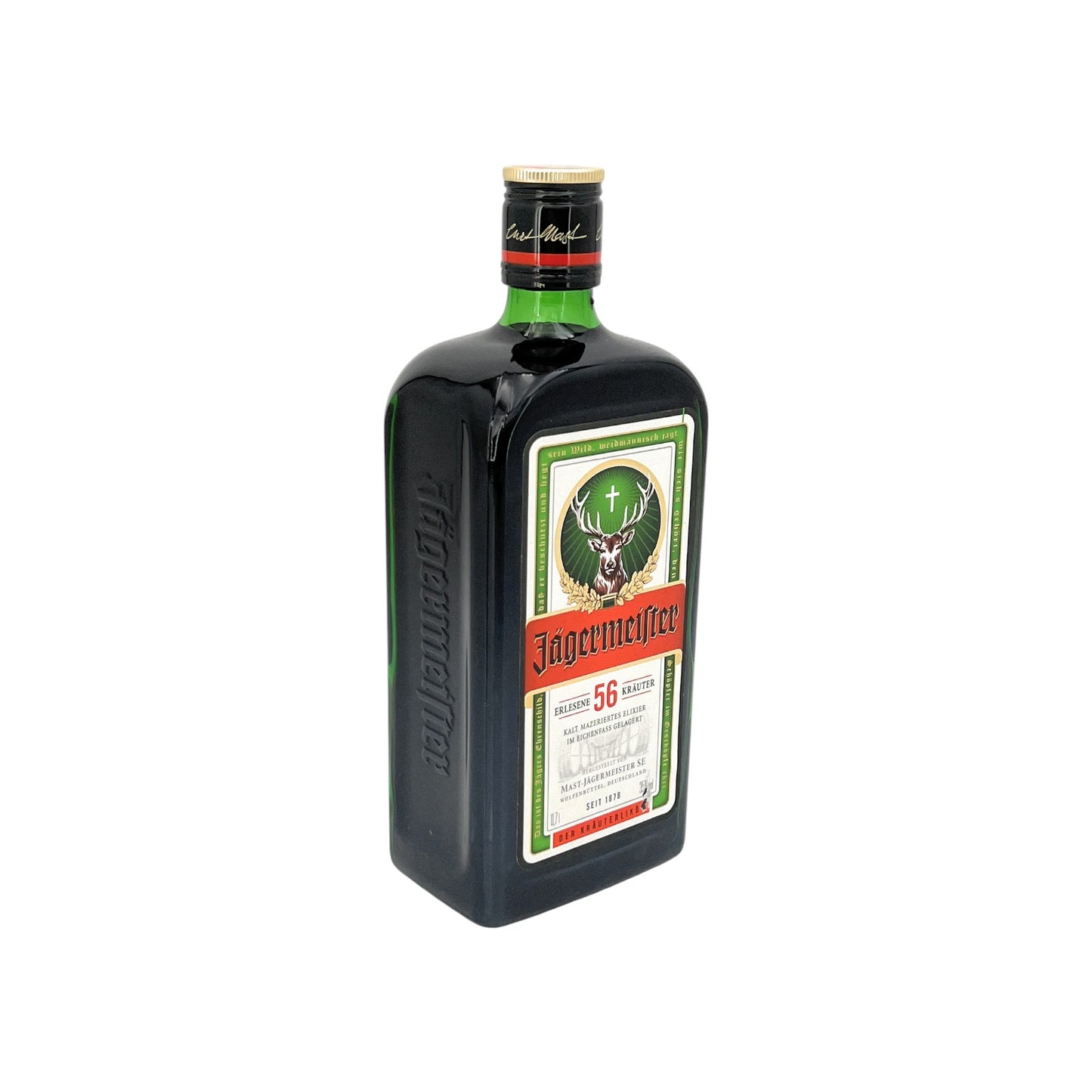 Jägermeister Premium Kräuterlikör Geschenkset 35% vol. Alkohol 1x 0,7 l Flasche | Neu