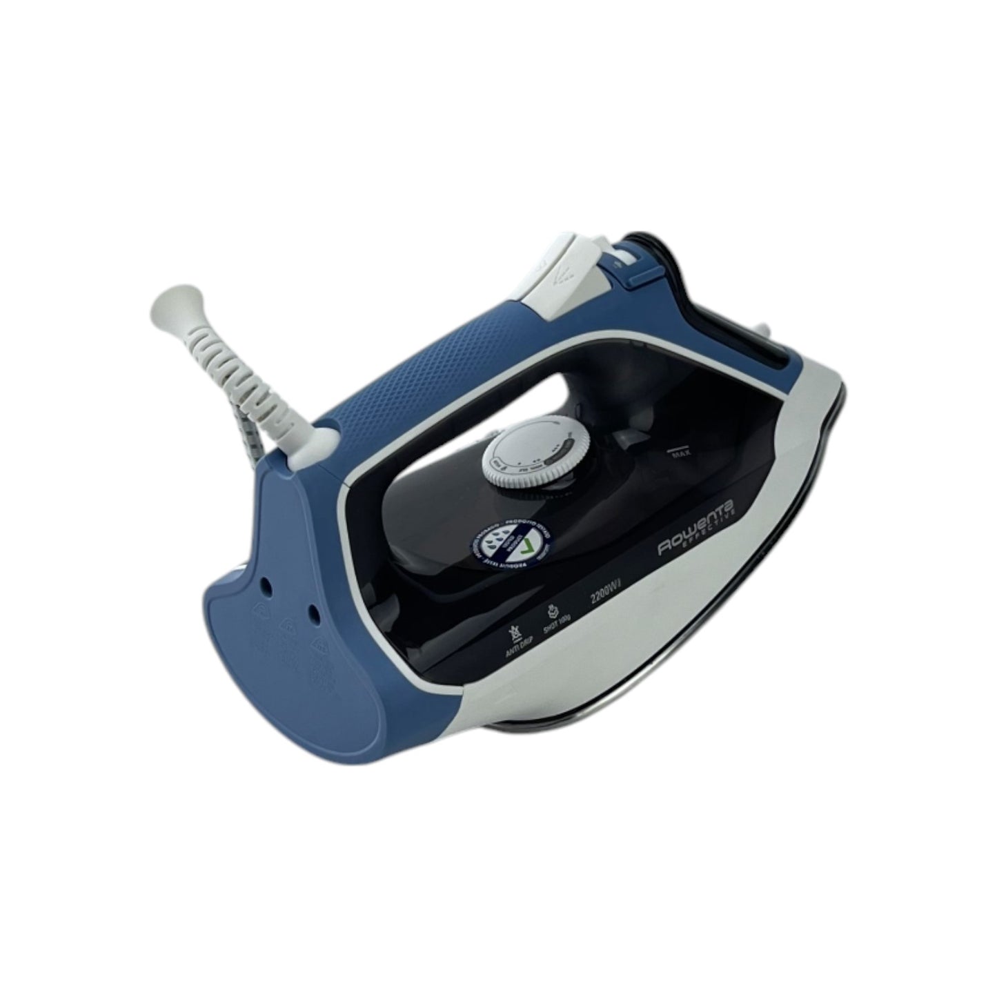 Rowenta DX1531 Dampfbügeleisen 2200W Anti-Kalk System Tropfstop 1.95m Kabel Blau | Retourware