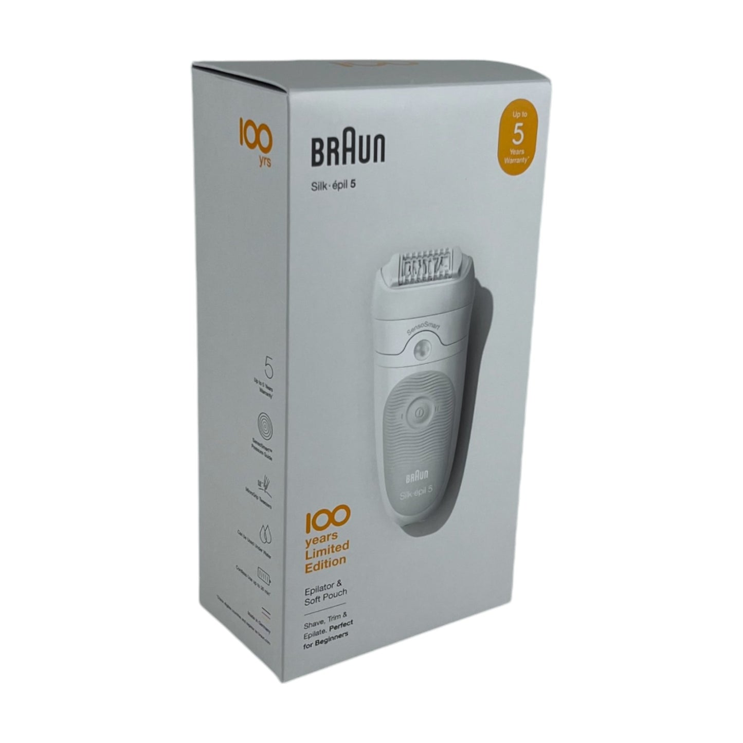 BRAUN Silk épil 5 Epilierer Limited 100 Year Edition Trocken/Nassanwendung | Retourware