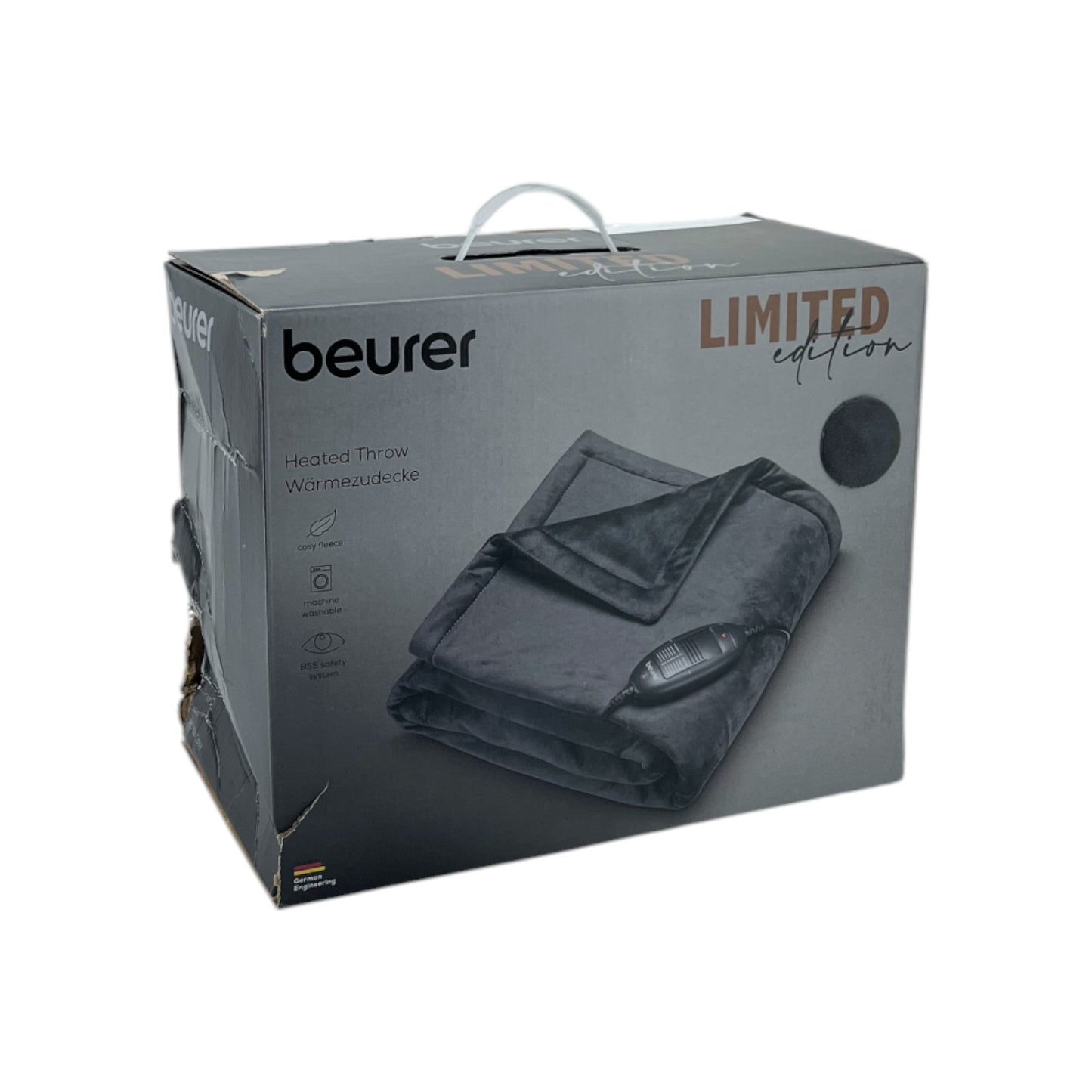 Beurer HD74 Limited Edition Heizdecke 150x130cm 100W 6 Stufen Abschaltautomatik | Retourware