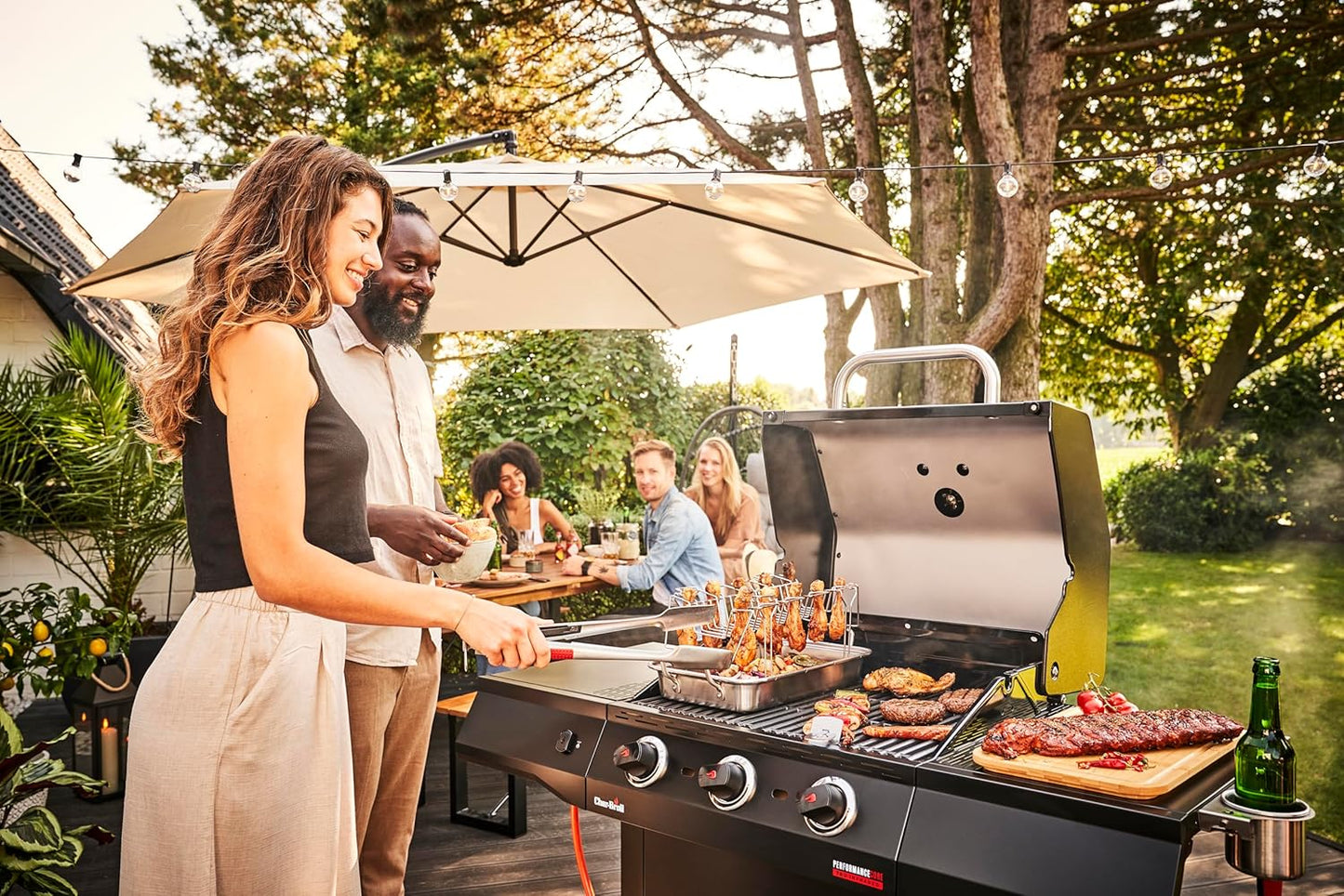 Char-Broil Gasgrill Performance CORE B 3 Cart 3 Brenner SureFire Zündung Schwarz | Neu