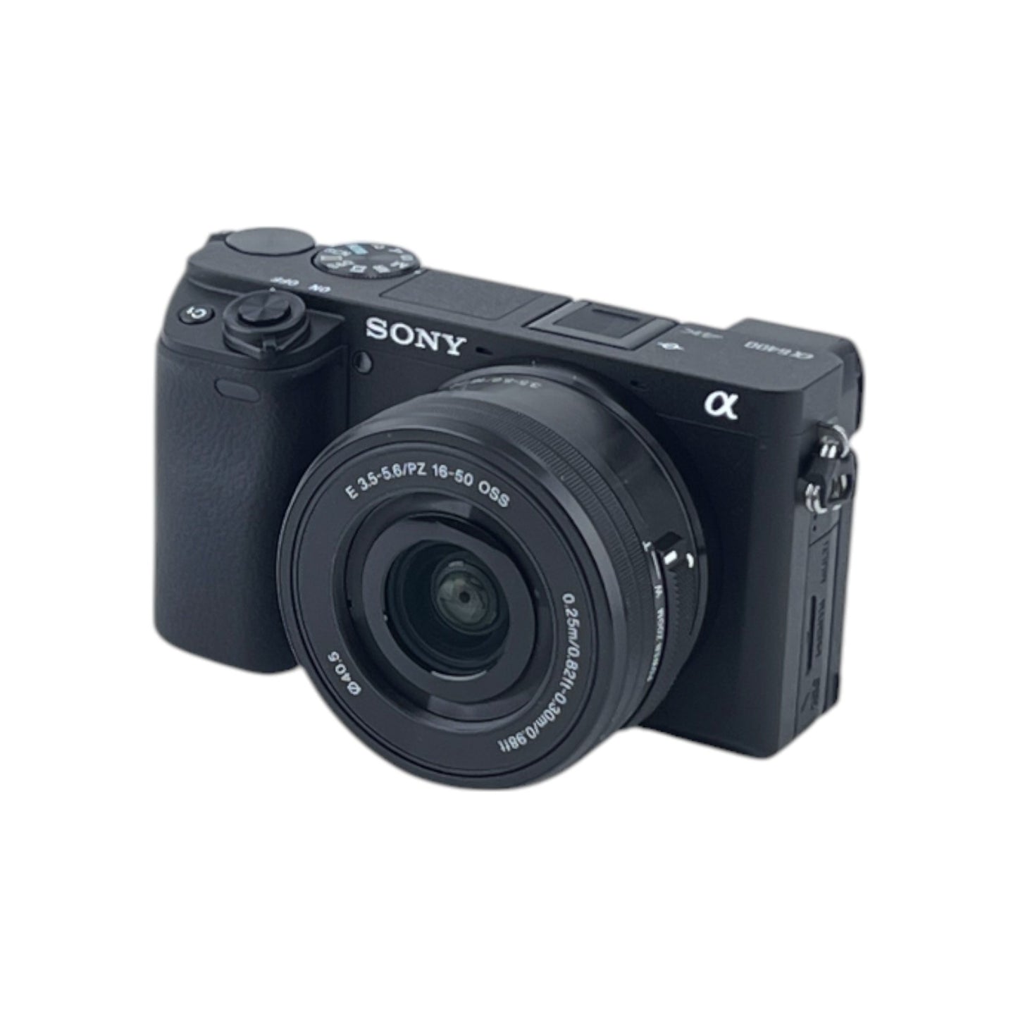 Sony Alpha 6400 Spiegellose APS-C VLOG Systemkamera 24.2MP 16-50mm f/3.5-5.6 | Retourware