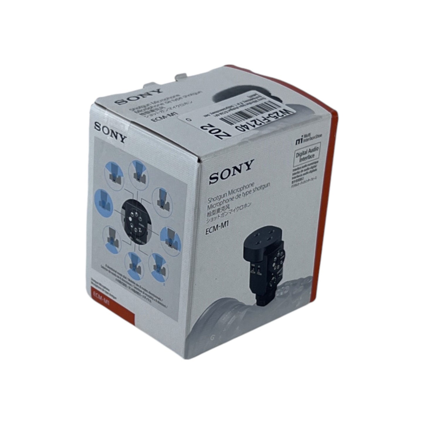 Sony ECM-M1 Kabelloses Shotgun Mikrofon 8 Audio-Modi Vlog Streaming Mikrofon | Retourware