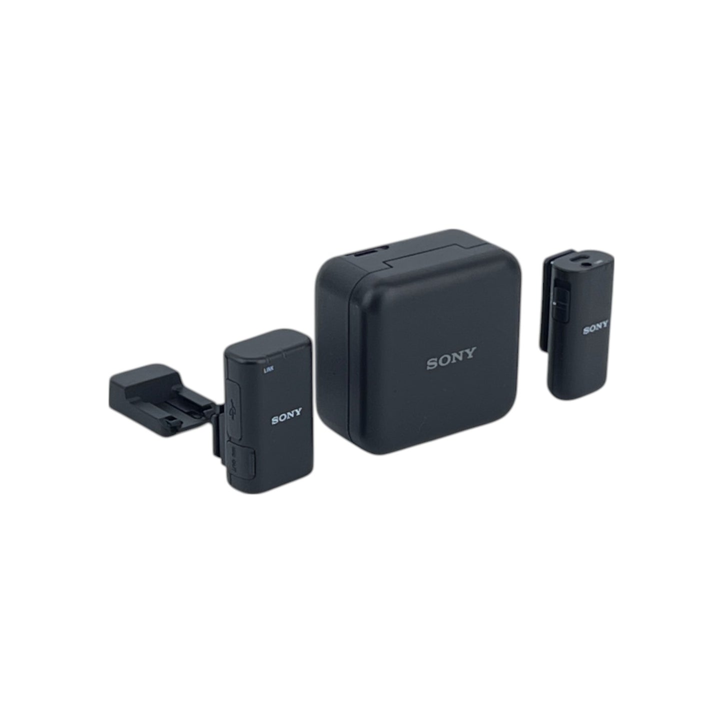 Sony ECM-W3S Kameramikrofon 1 Sender 1 Empfänger Ladestation Kabellos 150m | Retourware