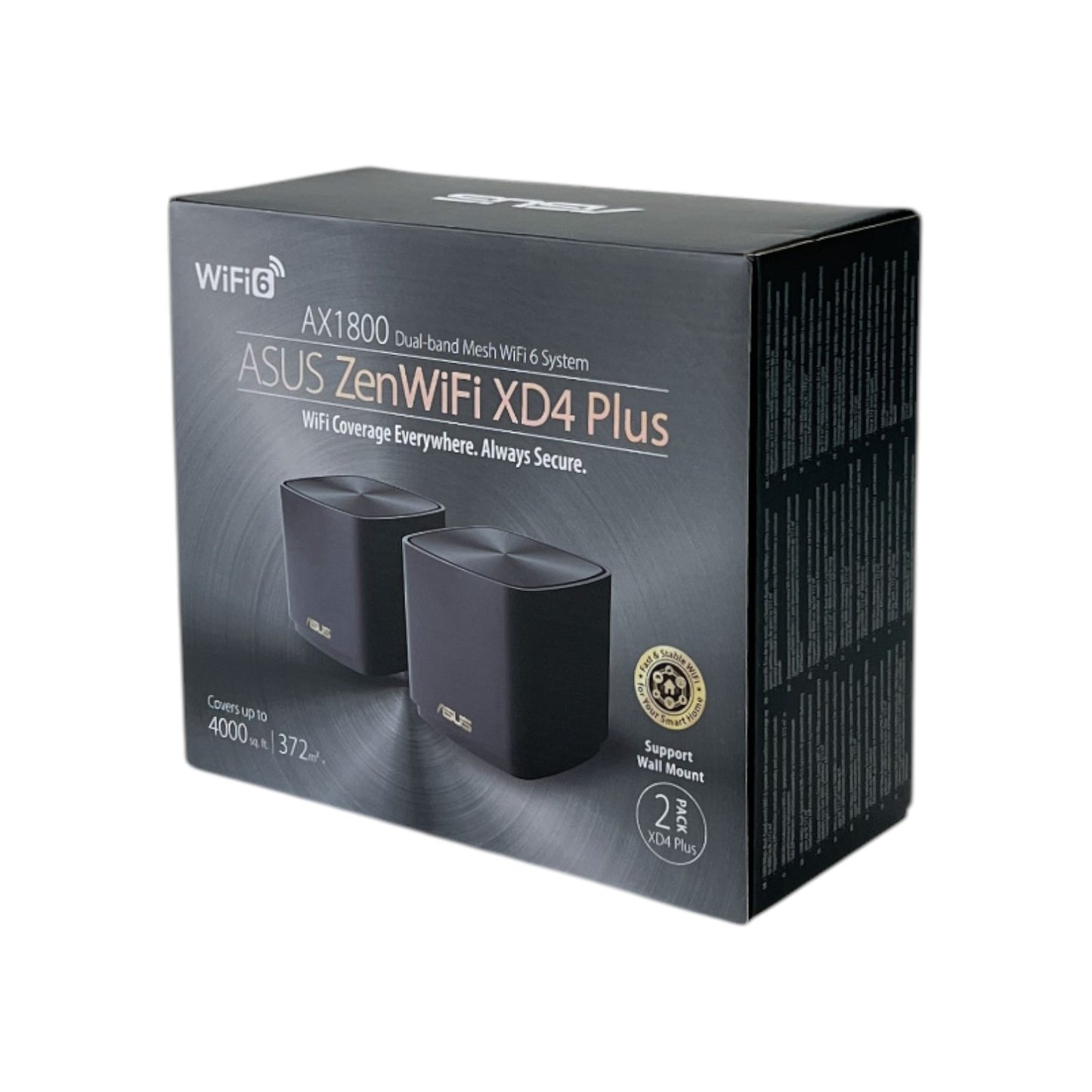 ASUS ZenWiFi XD4 Plus AX Mini 2er Set AX1800 Home Mesh WiFi 6 System 306m² | Neu