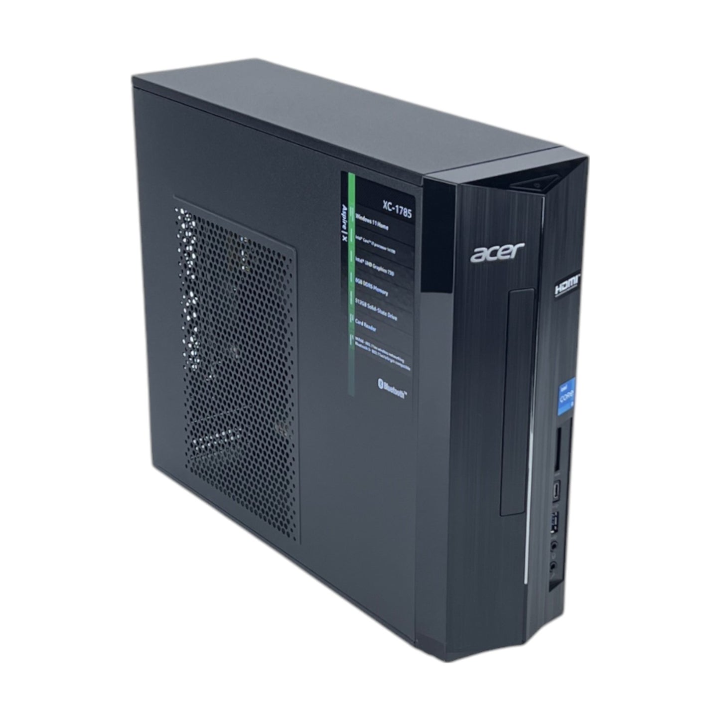 Acer Aspire XC-1785 PC i3-14100 8GB 512GB M.2 Desktop Computer WiFi Bluetooth | Retourware