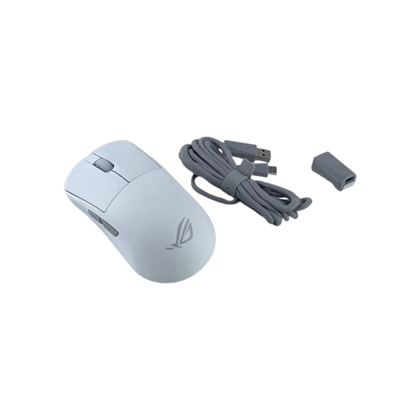 ASUS ROG Harpe Ace Mini White ultraleichte E-Sport Gaming Maus 49 Gramm Wireless | Retourware