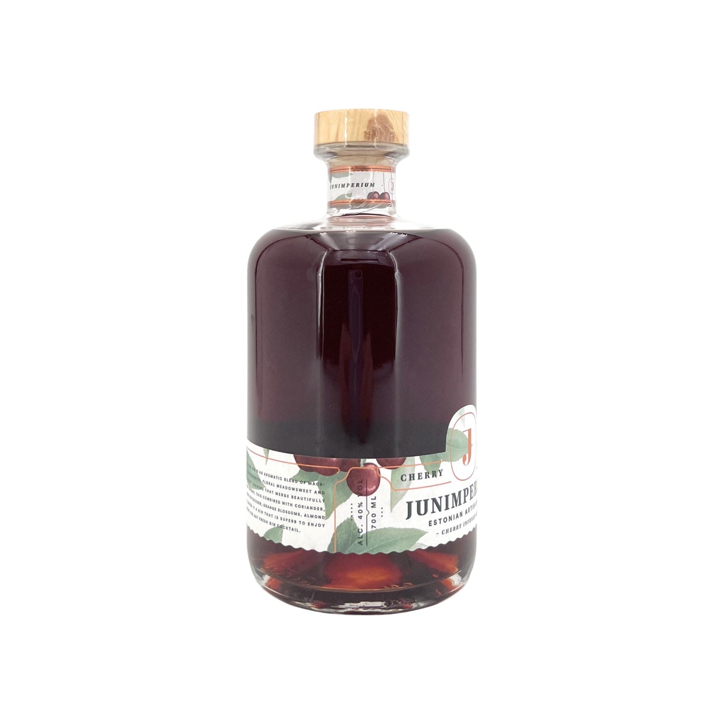 Junimperium Cherry Gin Artisan Gin 40% vol. Alkohol 1x 0,7 l Flasche | Neu