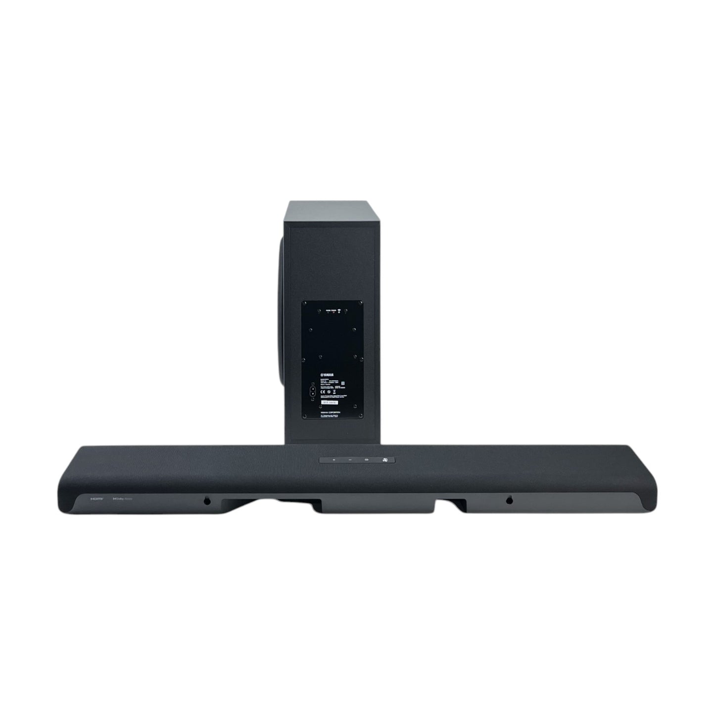 Yamaha Soundbar Subwoofer 2.1 Kanäle 200W Bluetooth AAC HDMI Schwarz | Retourware