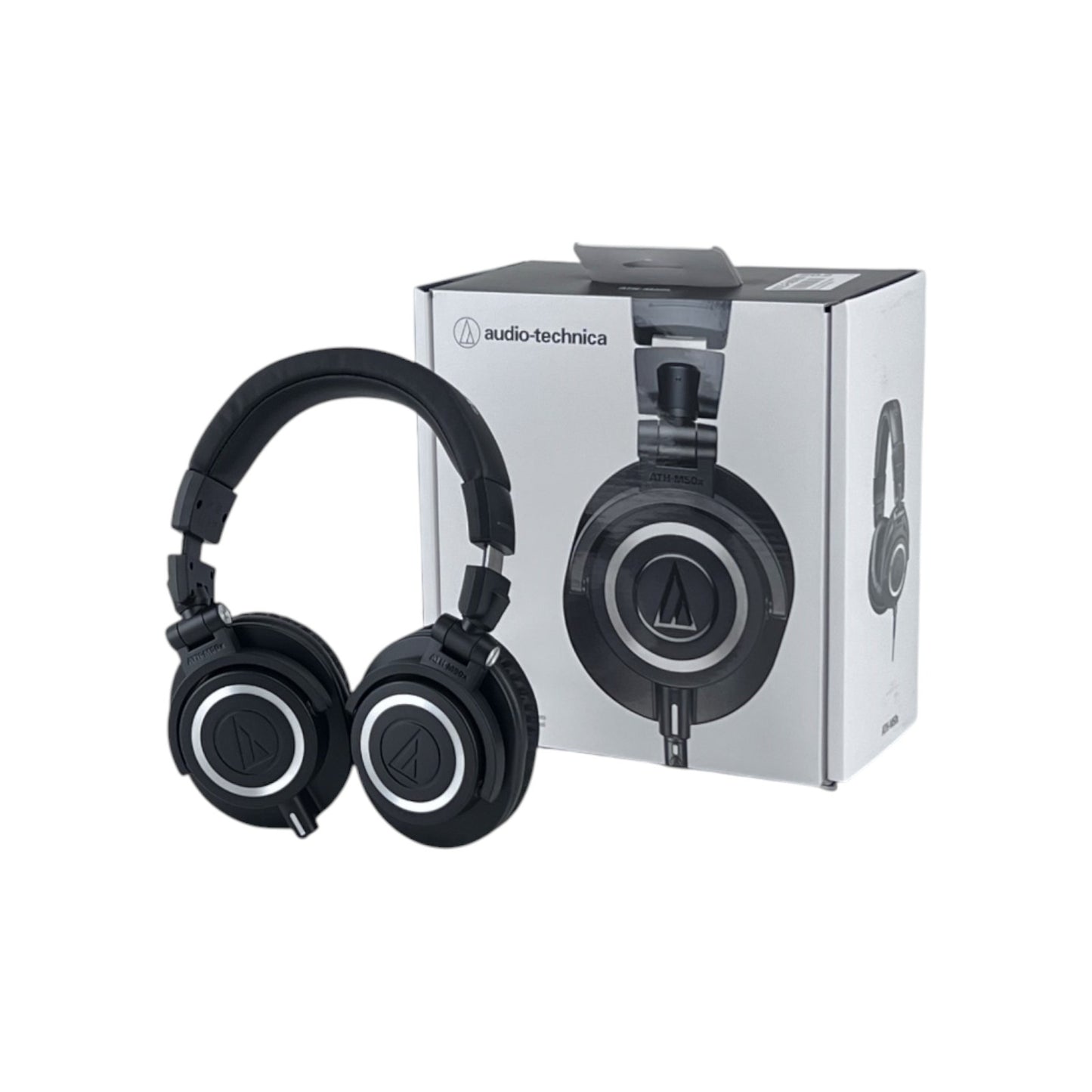 Audio-Technica M50x Over Ear Kopfhörer Kopfbügel 3.5/6.35 mm Klinke Schwarz | Retourware