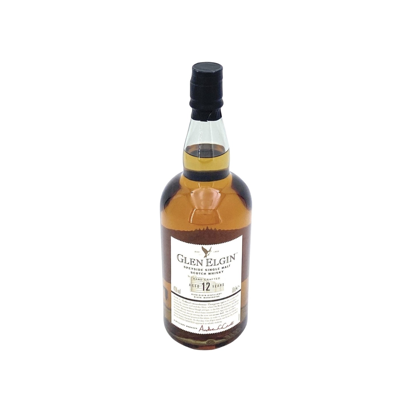 Glen Elgin Single Malt Scotch Whisky 12 Jahre 1x 0,7 l Alkohol 43% vol. | Neu