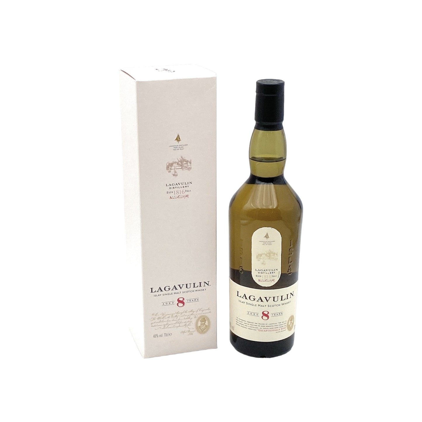 Lagavulin Islay 8 Jahre Single Malt Scotch Whisky 1x 0,7 l Alkohol 48% vol. | Neu