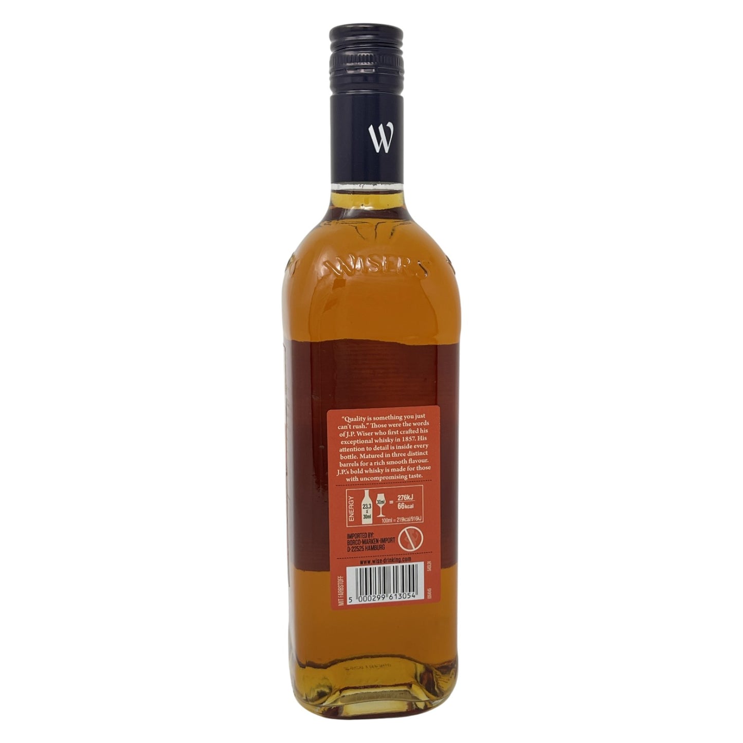 J.P. Wiser´s Triple Barrel Canadian Whisky 10 Jahre 1x0,7 l Flasche 40% Vol. | Neu