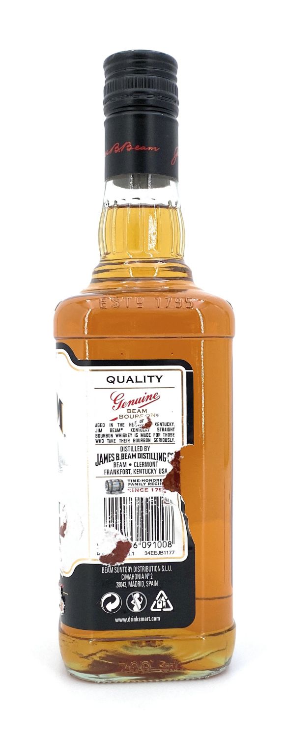 Jim Beam Kentucky Straight Whiskey 1x 0,7 l Alkohol 40% vol. | Neu