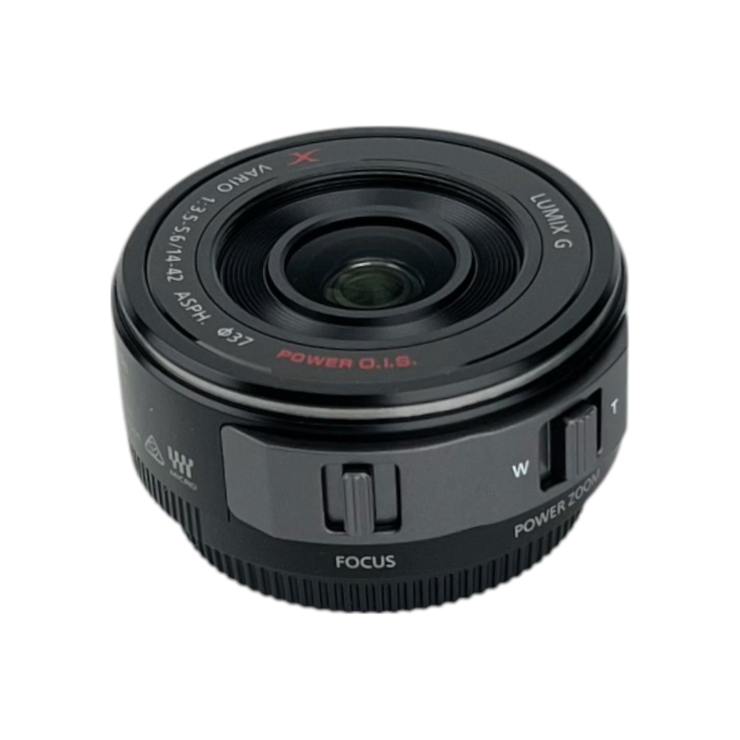 Panasonic Lumix G X Vario Powerzoom 14-42 mm f/3.5-5.6 ASPH Objektiv Schwarz | Retourware