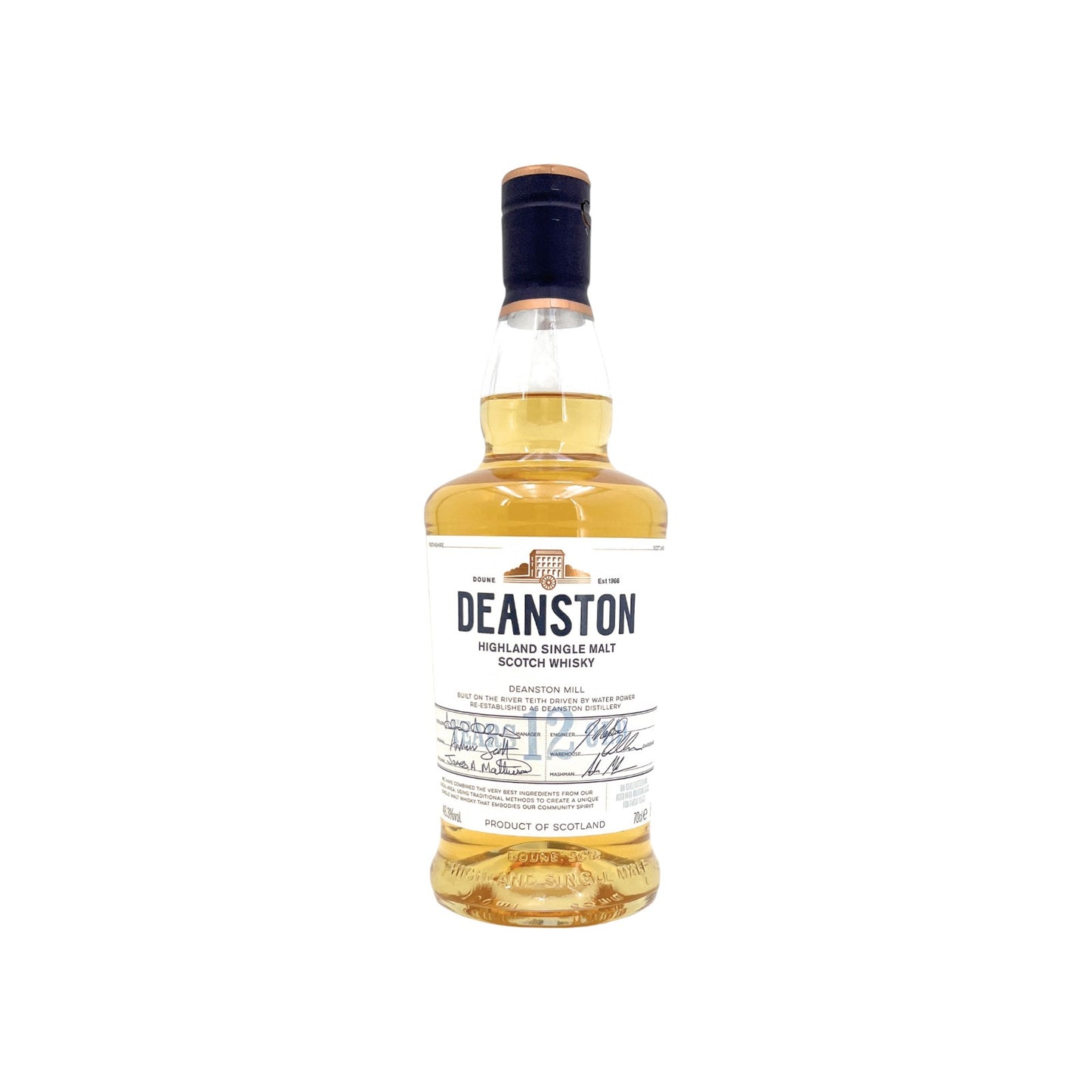 Deanston Highland 12 Jahre Single Malt Scotch Whisky 1x 0,7 l Alkohol 46,3% vol. | Neu