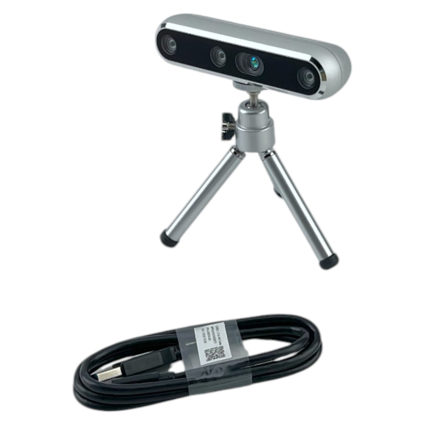 Intel RealSense D455 Tiefenkamera 1/4 CMOS 1.280x720p 90fps USB-Cgrau | Retourware