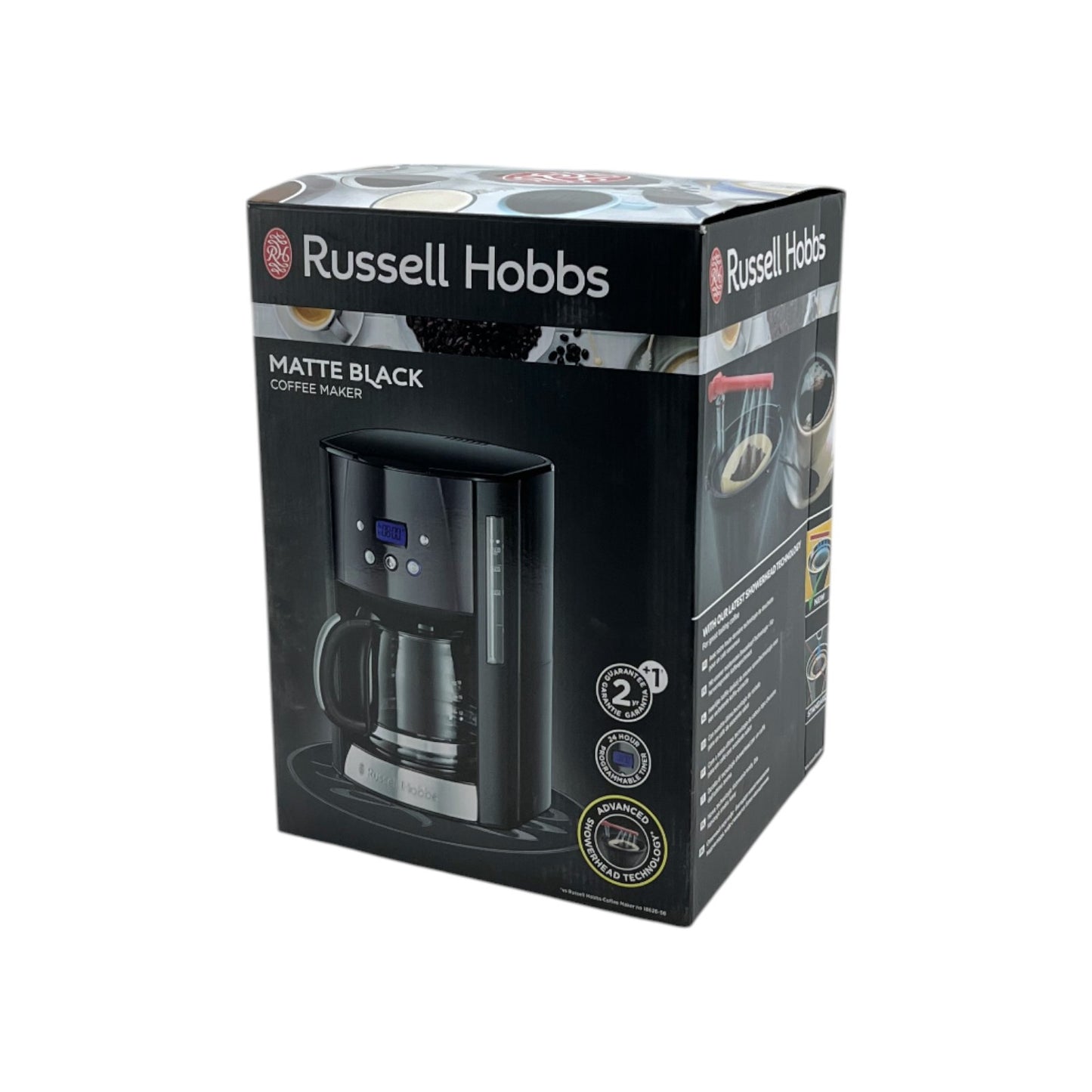 Russel Hobbs 26160 Filter Kaffeemaschine Digital 12 Tassen 1.000W Schwarz | Retourware