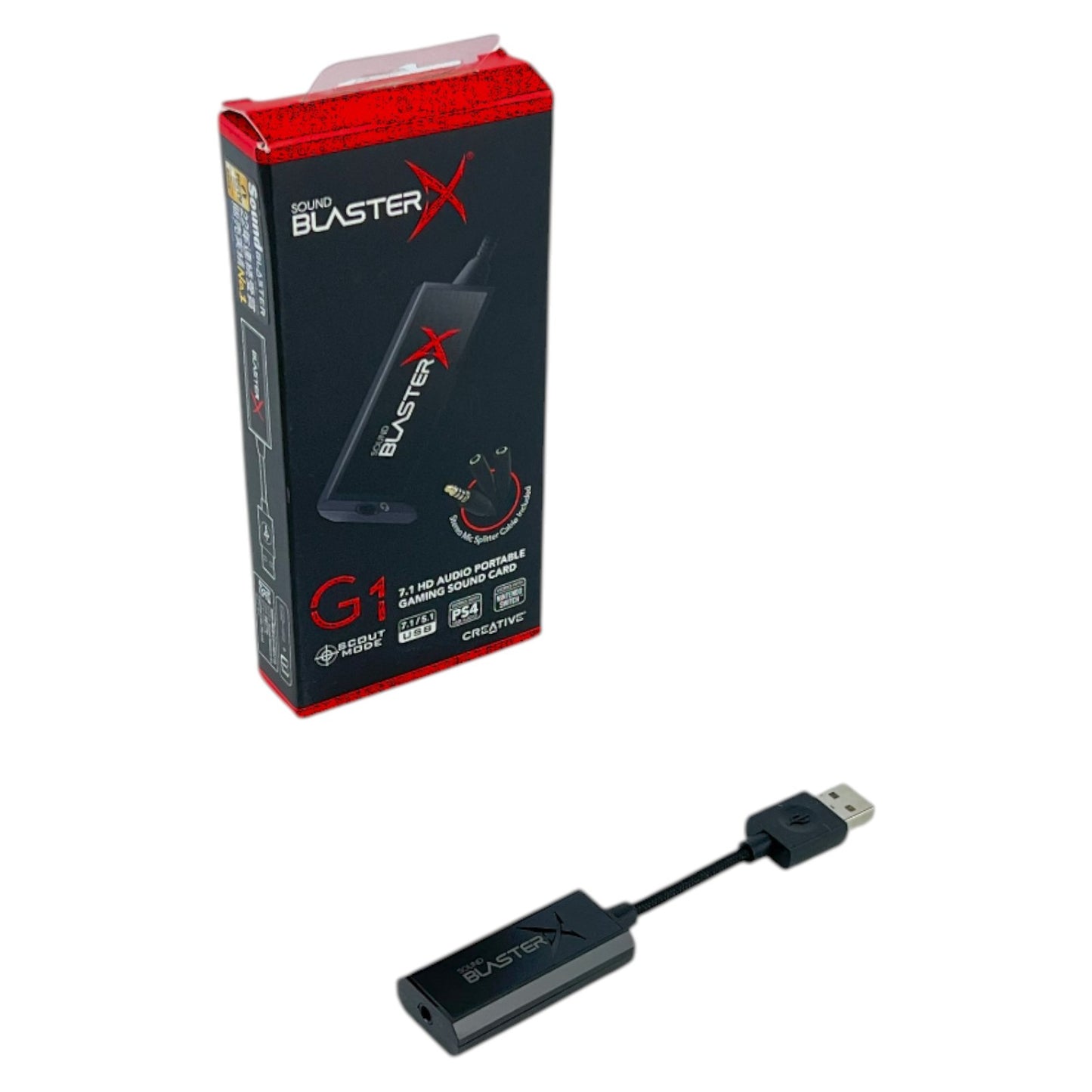Creative Labs Creative Sound BlasterX G1 Externes USB-A Soundmodul 3.5mm Klinke | Retourware
