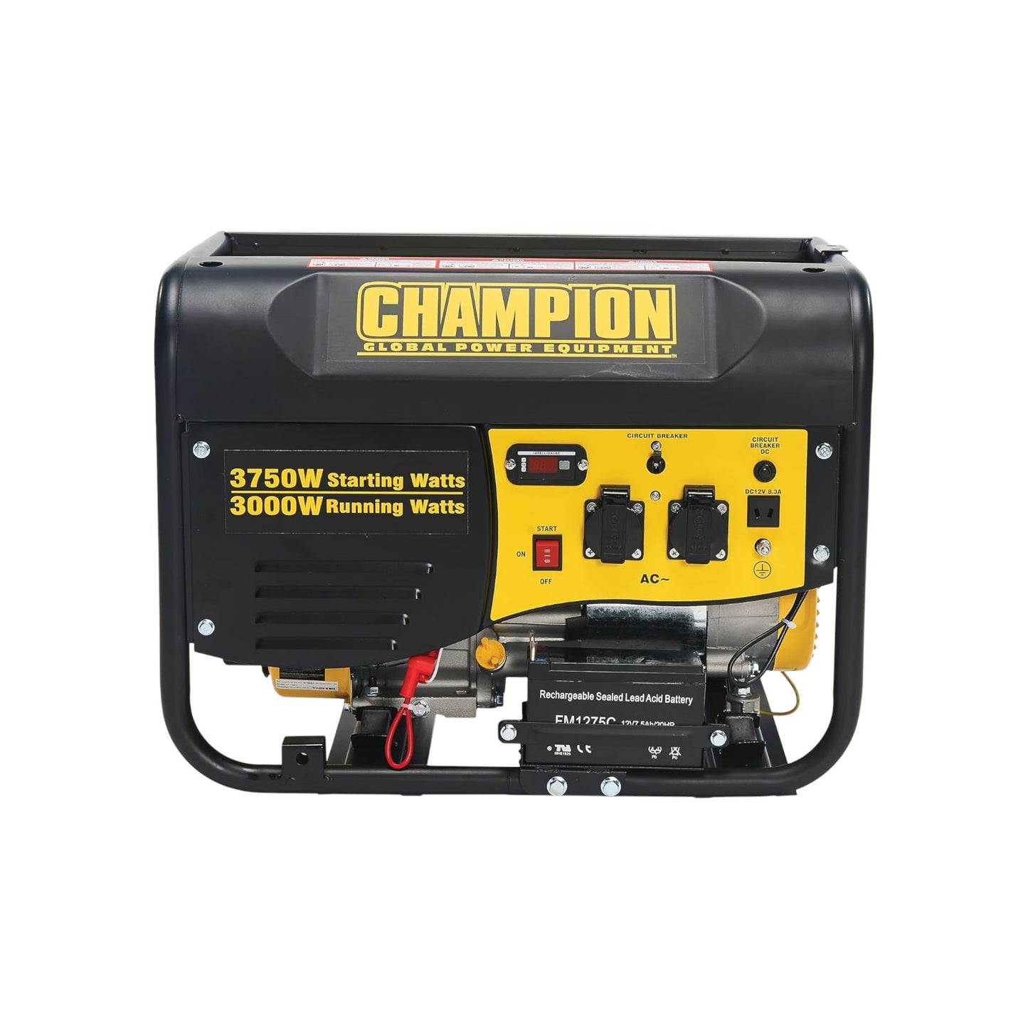 Champion 3500 Watt Benzin Generator Stromerzeuger 230V mit Elektrostart EU | Neu