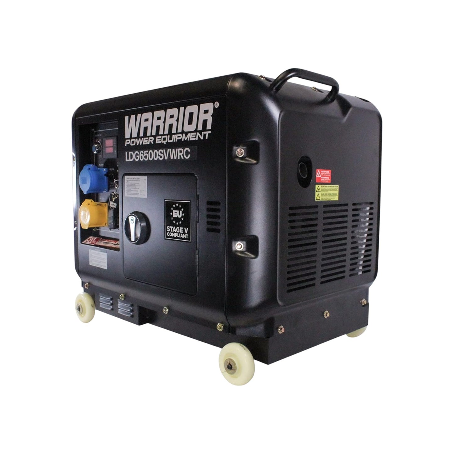 WARRIOR LDG 6500ER LDG6500SVWRC-EU AVR Diesel Heizöl Notstromaggregat Generator | Neu
