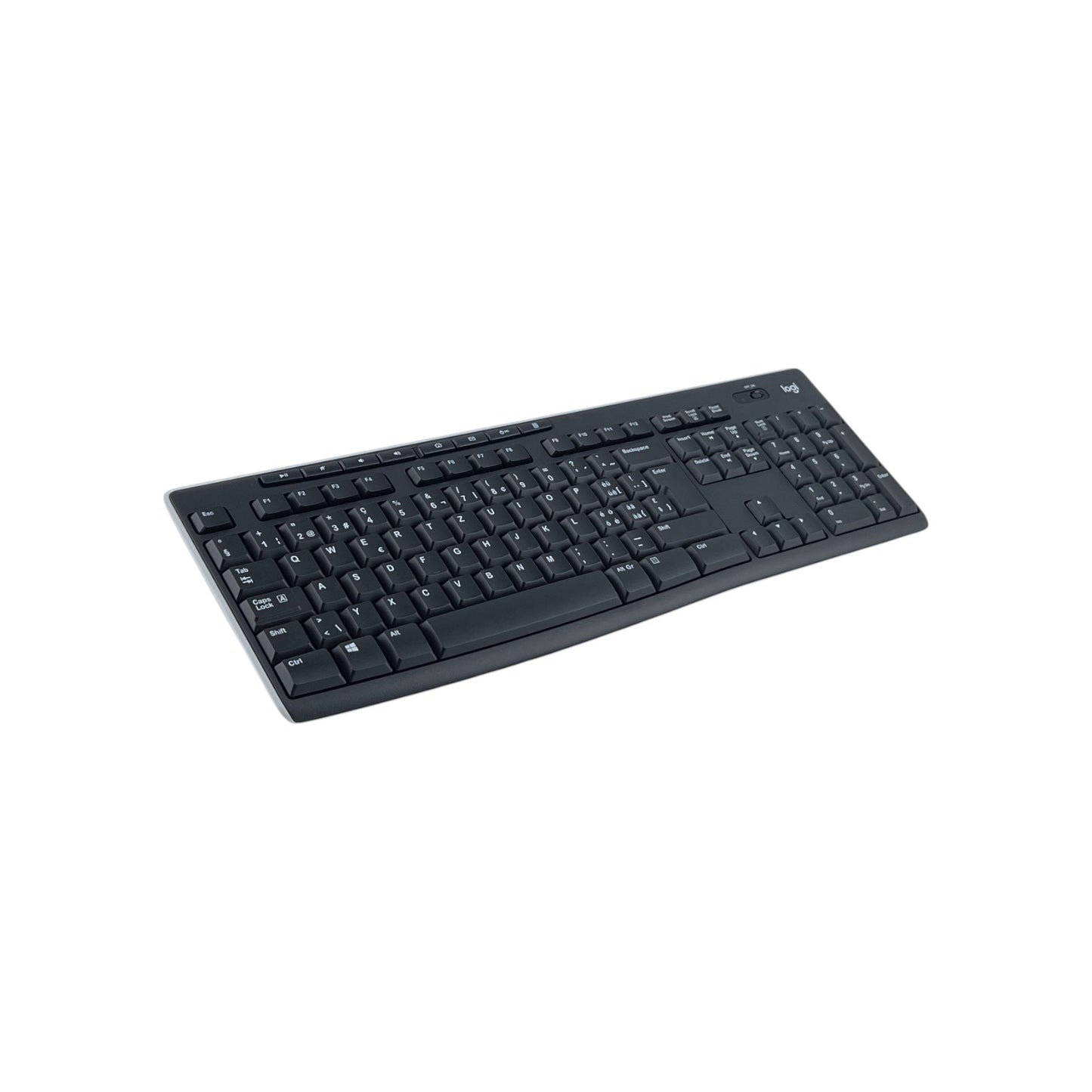 Logitech K270 Kabellose Tastatur 2.4GHz 8 Multimedia-Shortcut-Tasten QWERTY ch | Neu