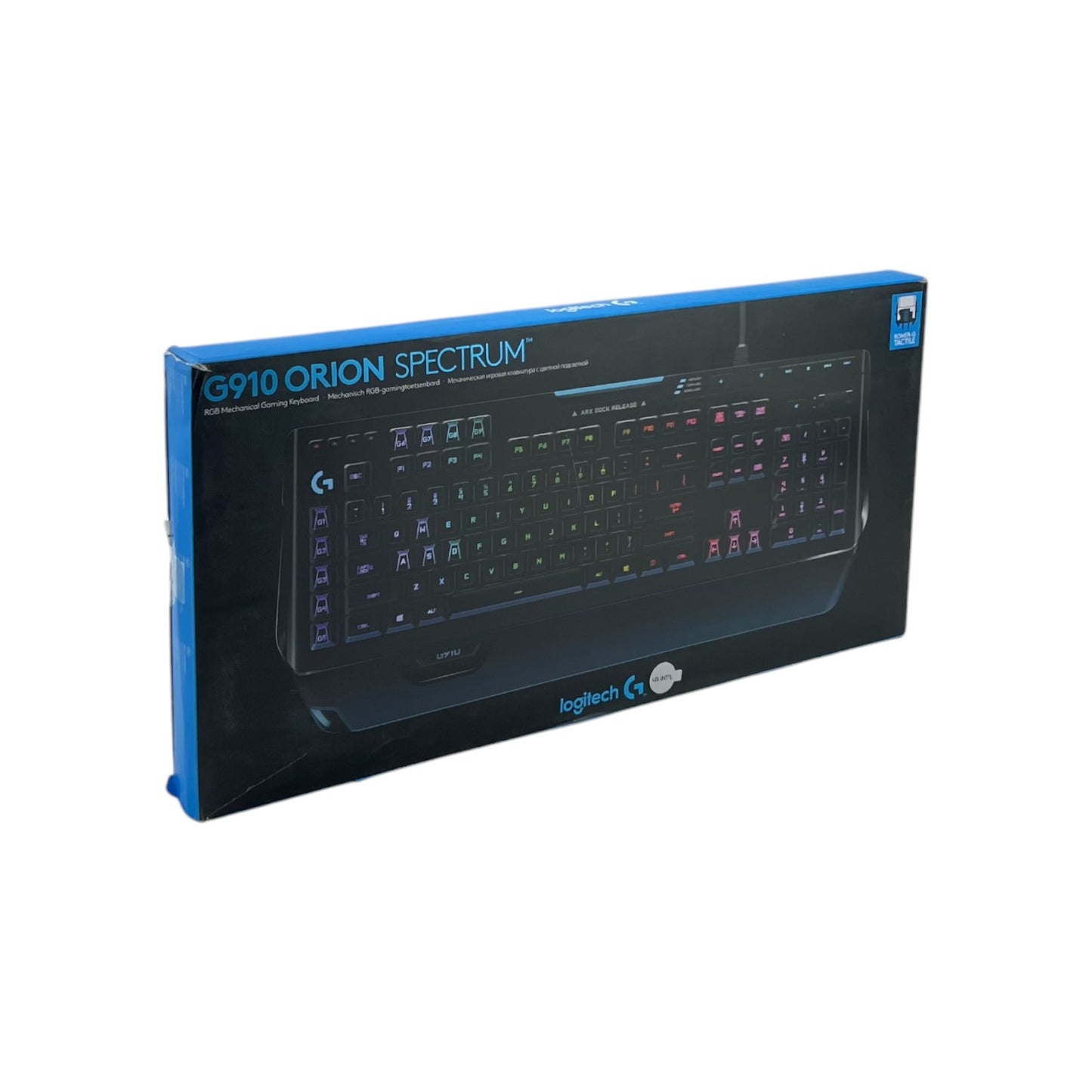 Logitech G910 Orion Spectrum Gaming Tastatur Keyboard Anti Ghosting QWERTY uk | Retourware
