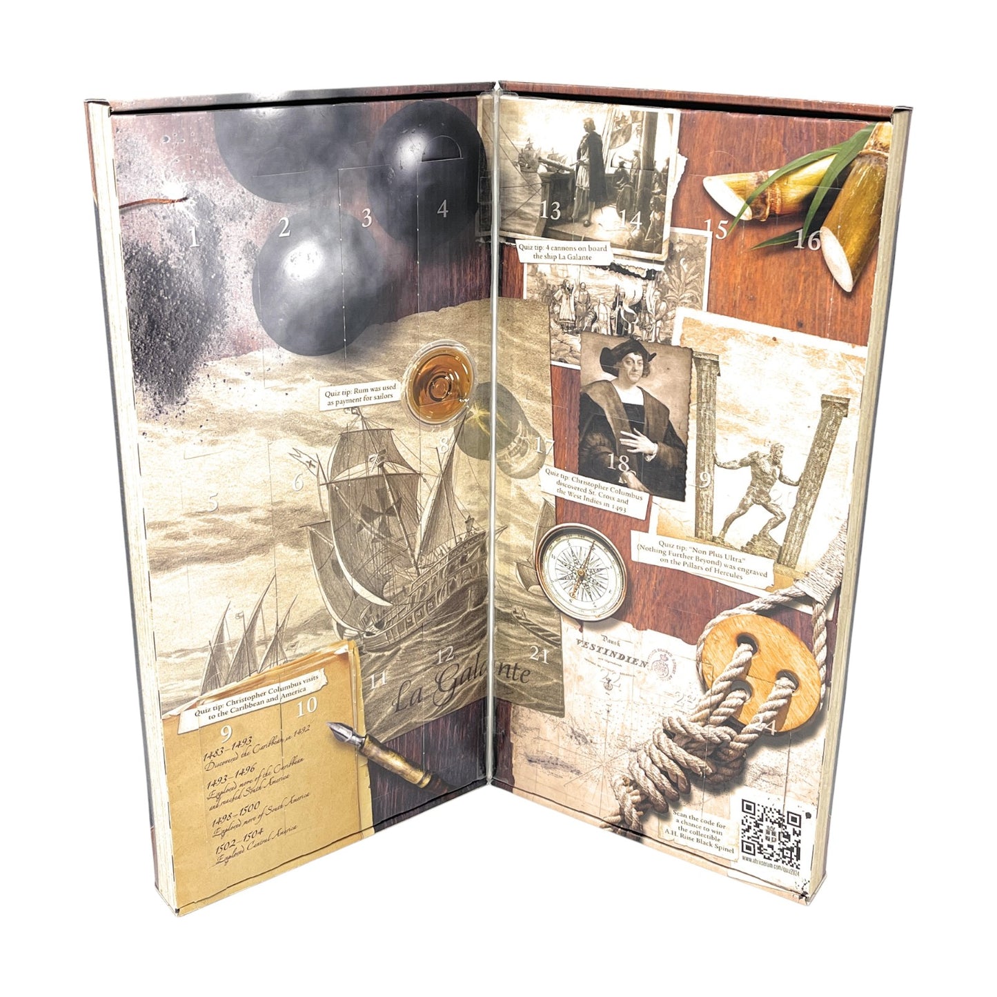 A.H. Riise Adventskalender 1x 0,48l Alkohol 43,9% vol. | Retourware
