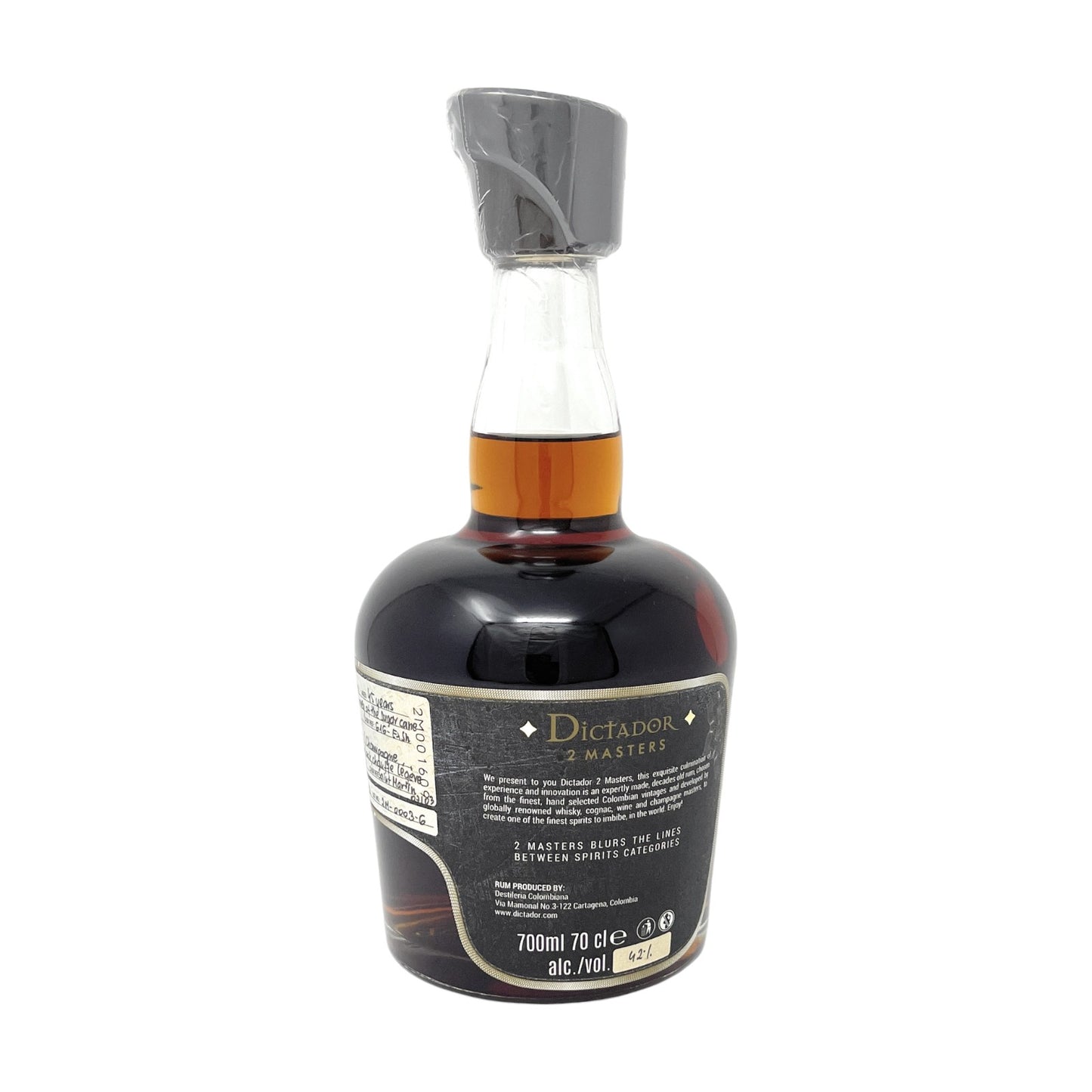 Dictator 2 masters Leclerc Briant 1977 Brandy Rum 1x 0,7l Alkohol 42% vol. | Neu