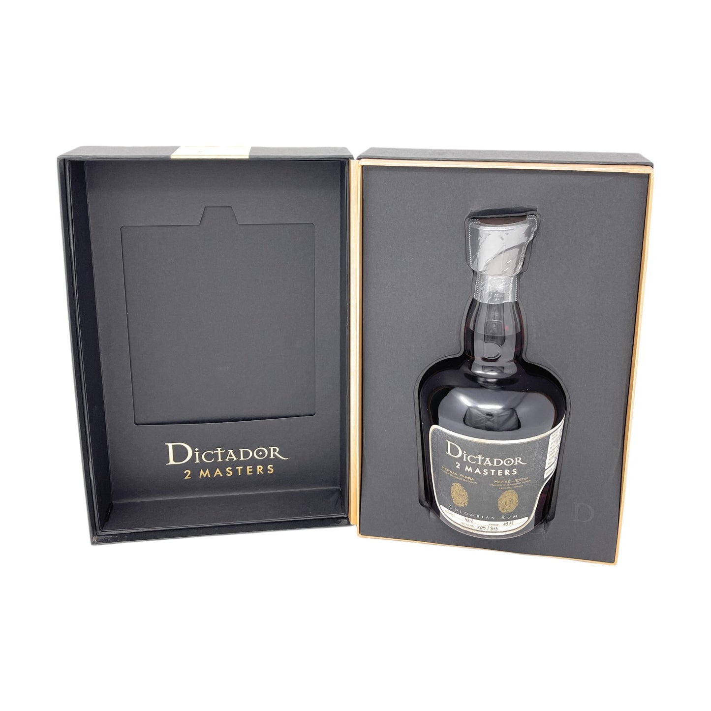 Dictator 2 masters Leclerc Briant 1977 Brandy Rum 1x 0,7l Alkohol 42% vol. | Neu