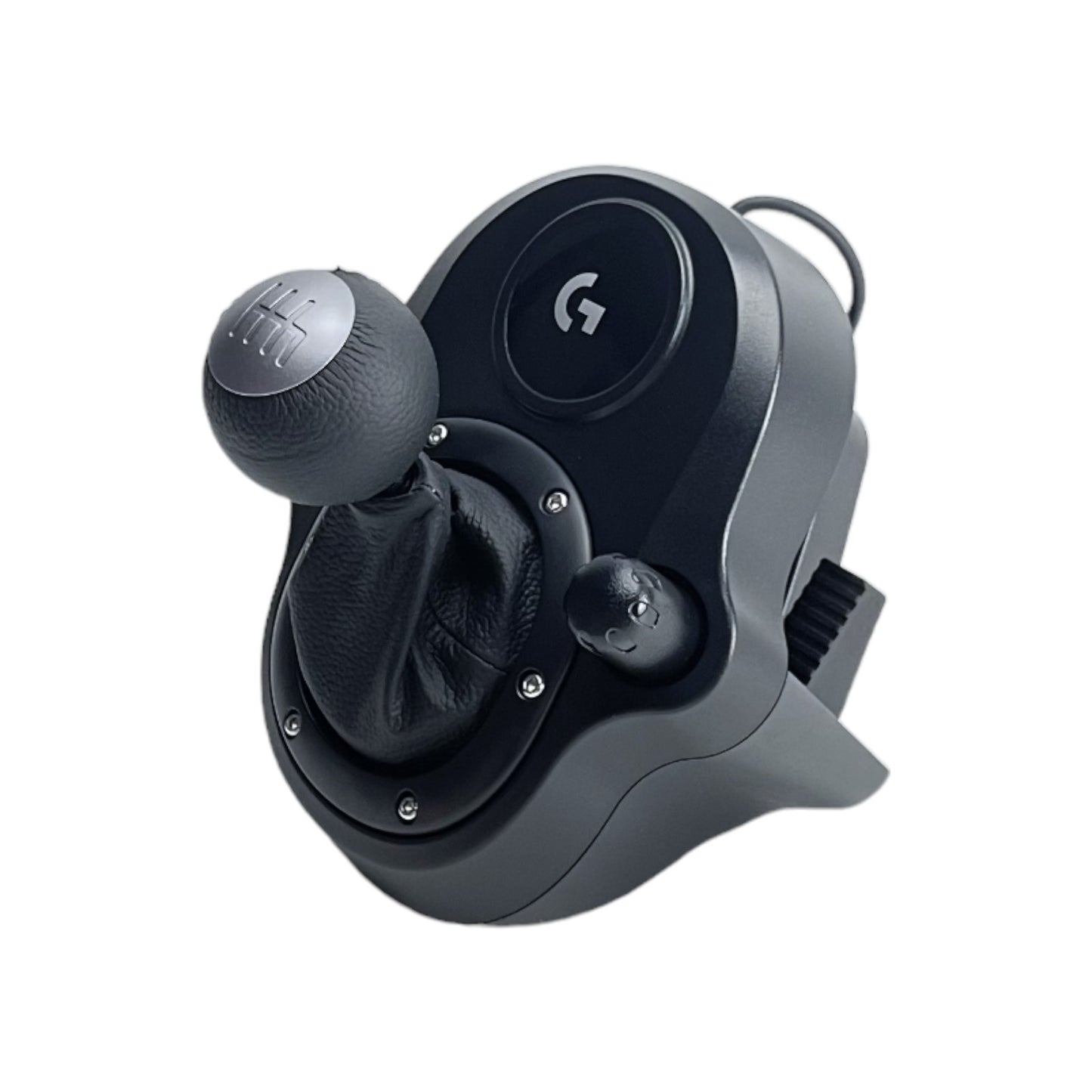 Logitech G Driving Force Shifter Schalthebel 6 Gänge H-Schema Echtleder Stahl | Neu