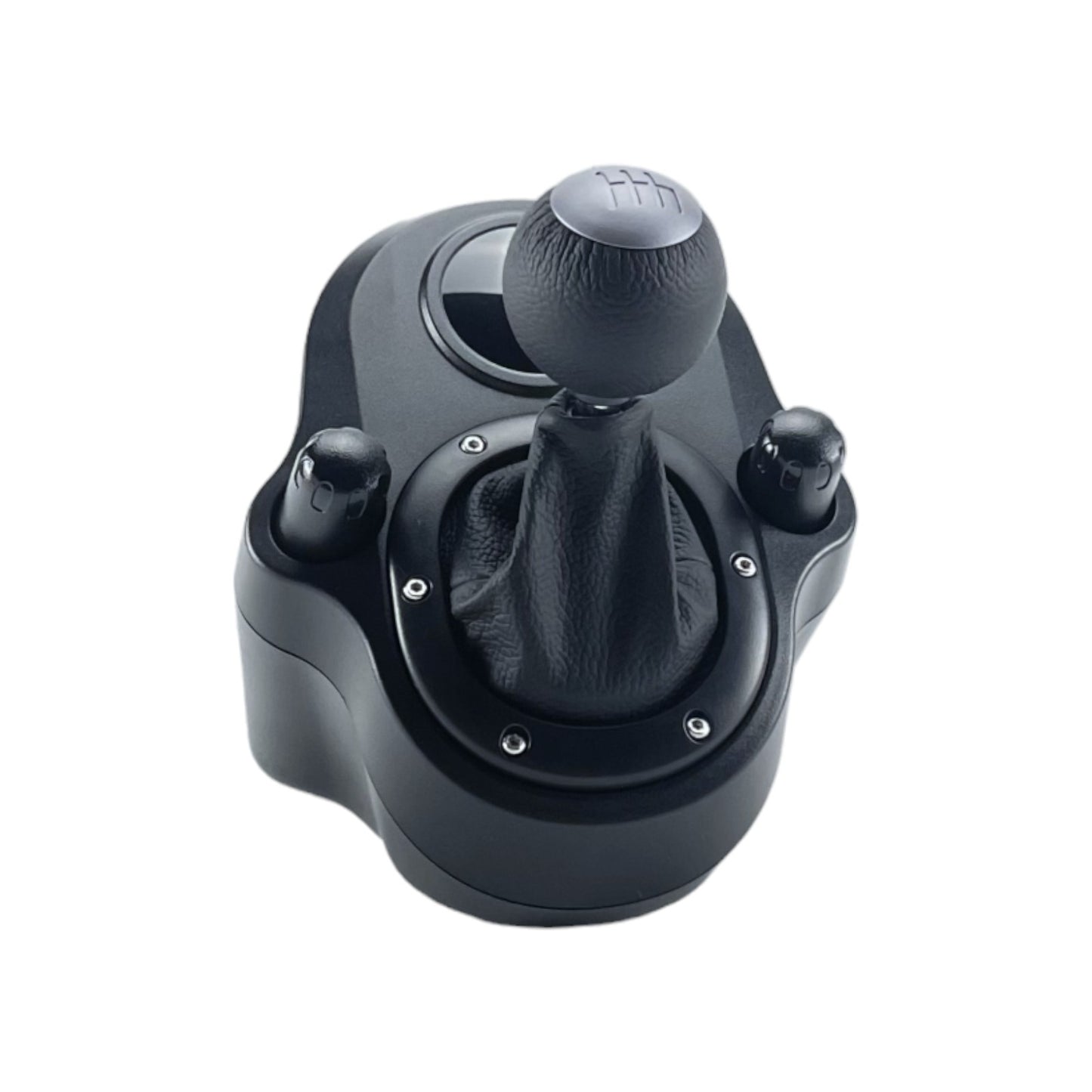 Logitech G Driving Force Shifter Schalthebel 6 Gänge H-Schema Echtleder Stahl | Neu