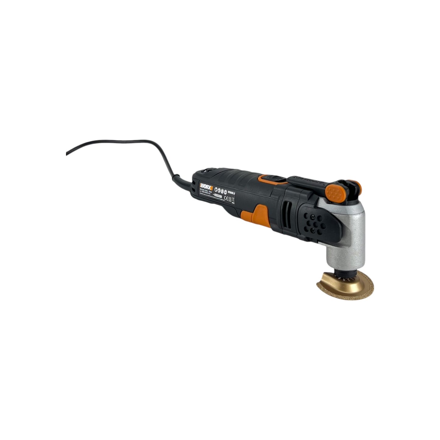 Worx Multifunktionswerkzeug Sonicrafter 350W Transportkoffer Schwarz Orange | Neu