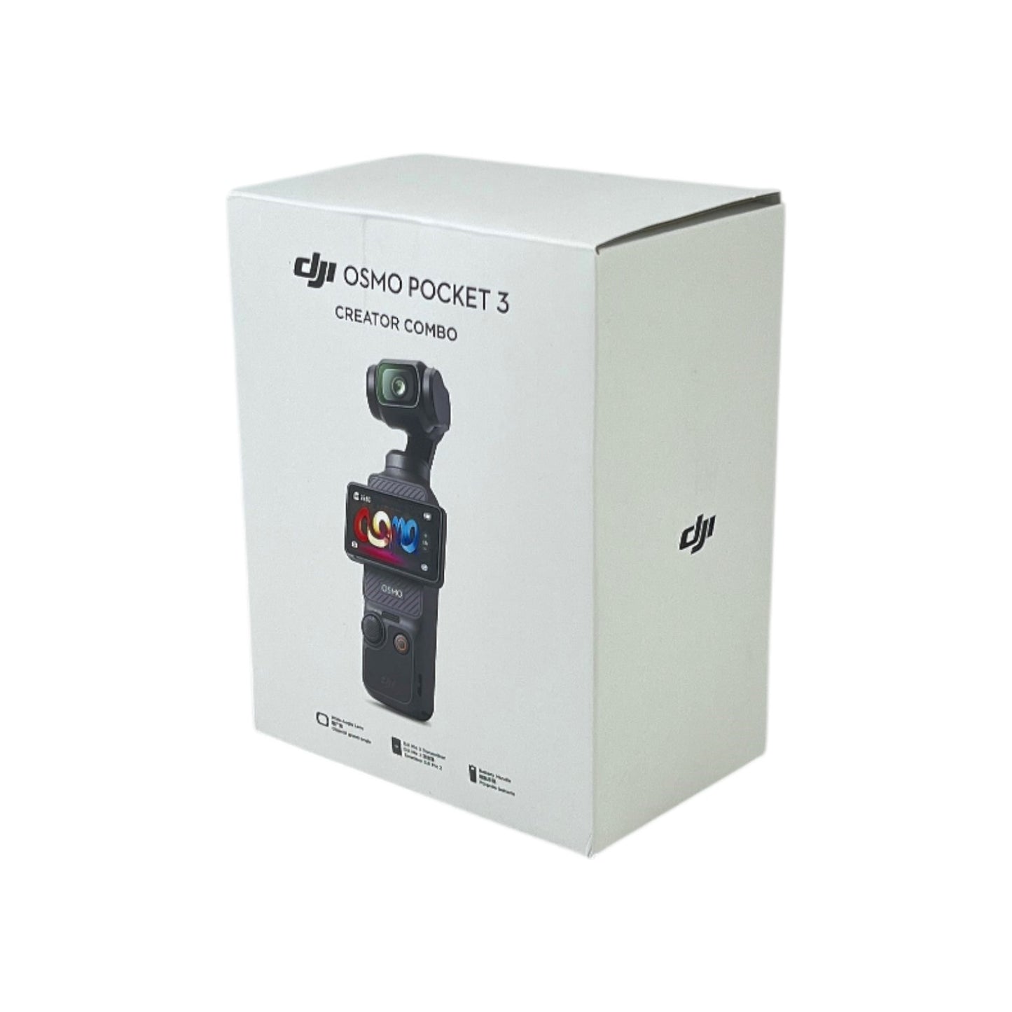DJI Osmo Pocket3 Kreativ Combo Kamera 64MP Vlogging Kamera 1 Zoll CMOS 4K 120fps | Retourware
