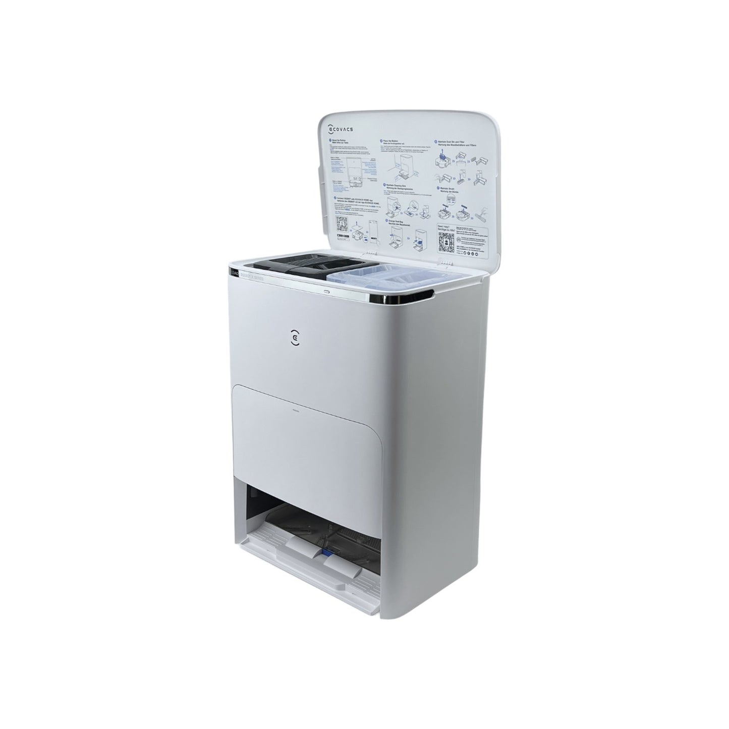 Ecovacs Deebot X2 Omni Saug Wischroboter Absaugstation App-Steuerung 8000pa Weiß | Retourware