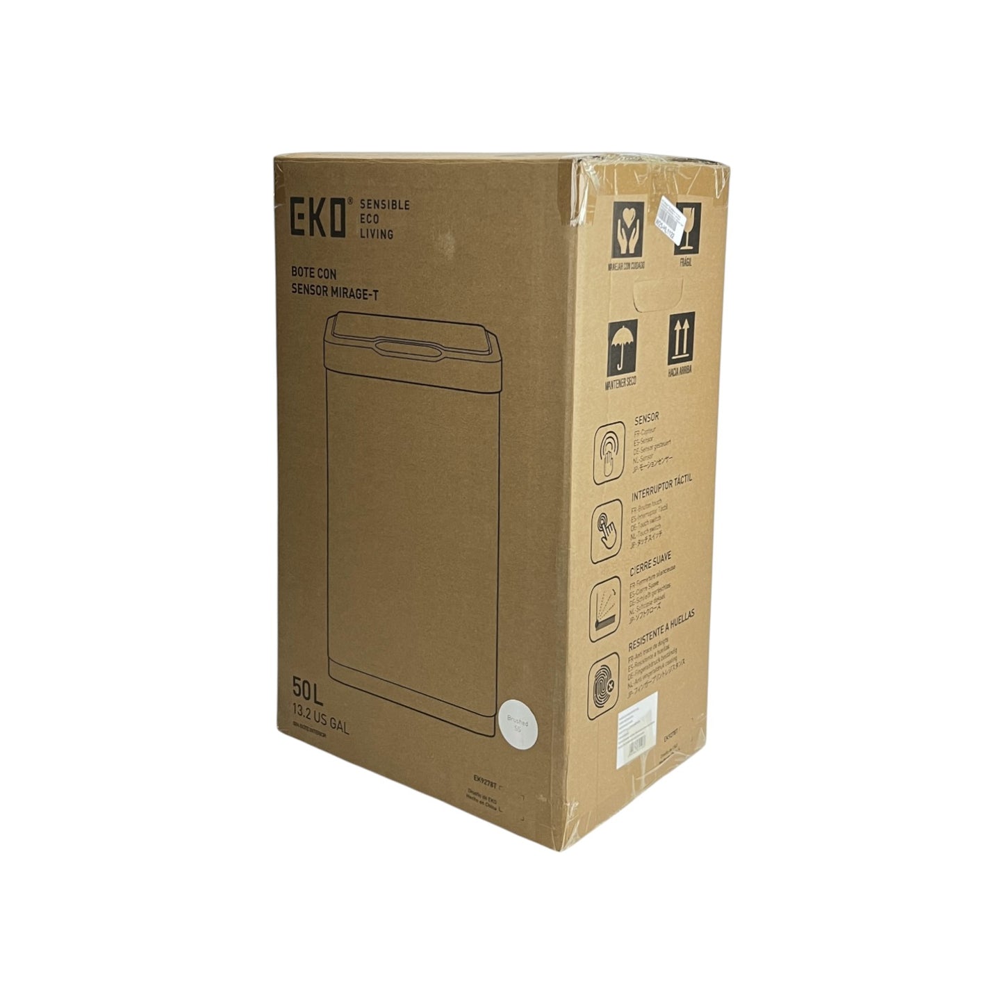 EKO Mirage-T 50L Mülleimer Sensor Öffnen Schließen Automatischer Abfalleimer | Neu