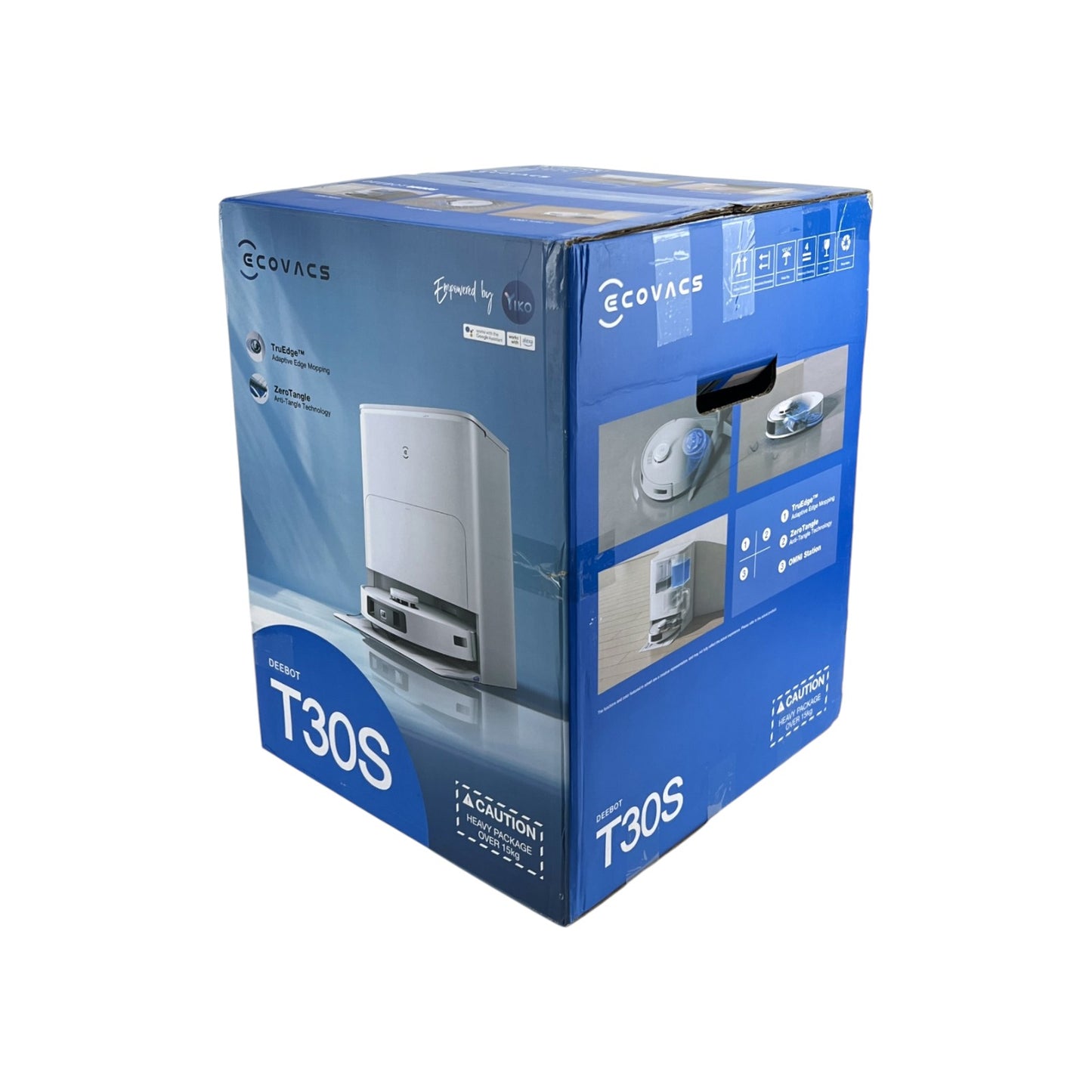 Ecovacs Deebot T30S Omni Saug-/ Wischroboter Absaug-/Reinigungsstation Weiß | Retourware