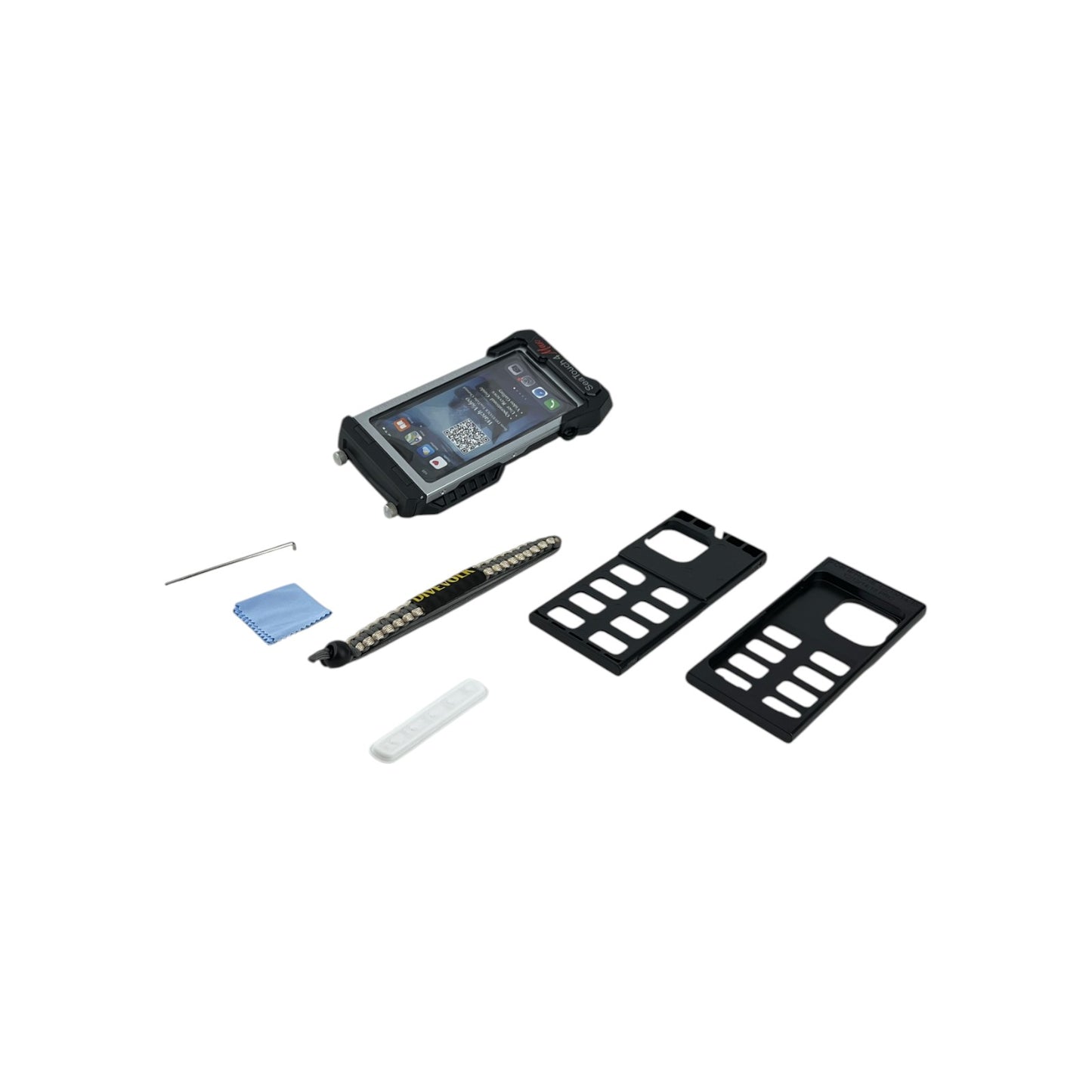 DiveVolk Seatouch 4 Max Smartphone Unterwassergehäuse iPhone Schwarz | Retourware