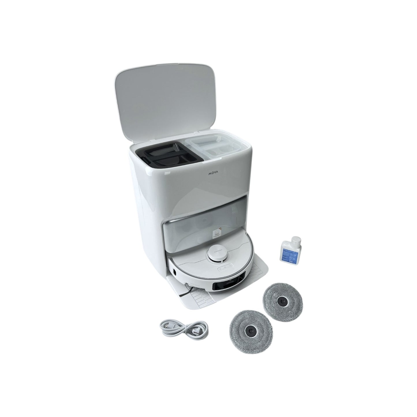 Dreame Mova P50 Pro Ultra Saugroboter Wischroboter 19.000 Pa Absaugstation Weiß | Retourware