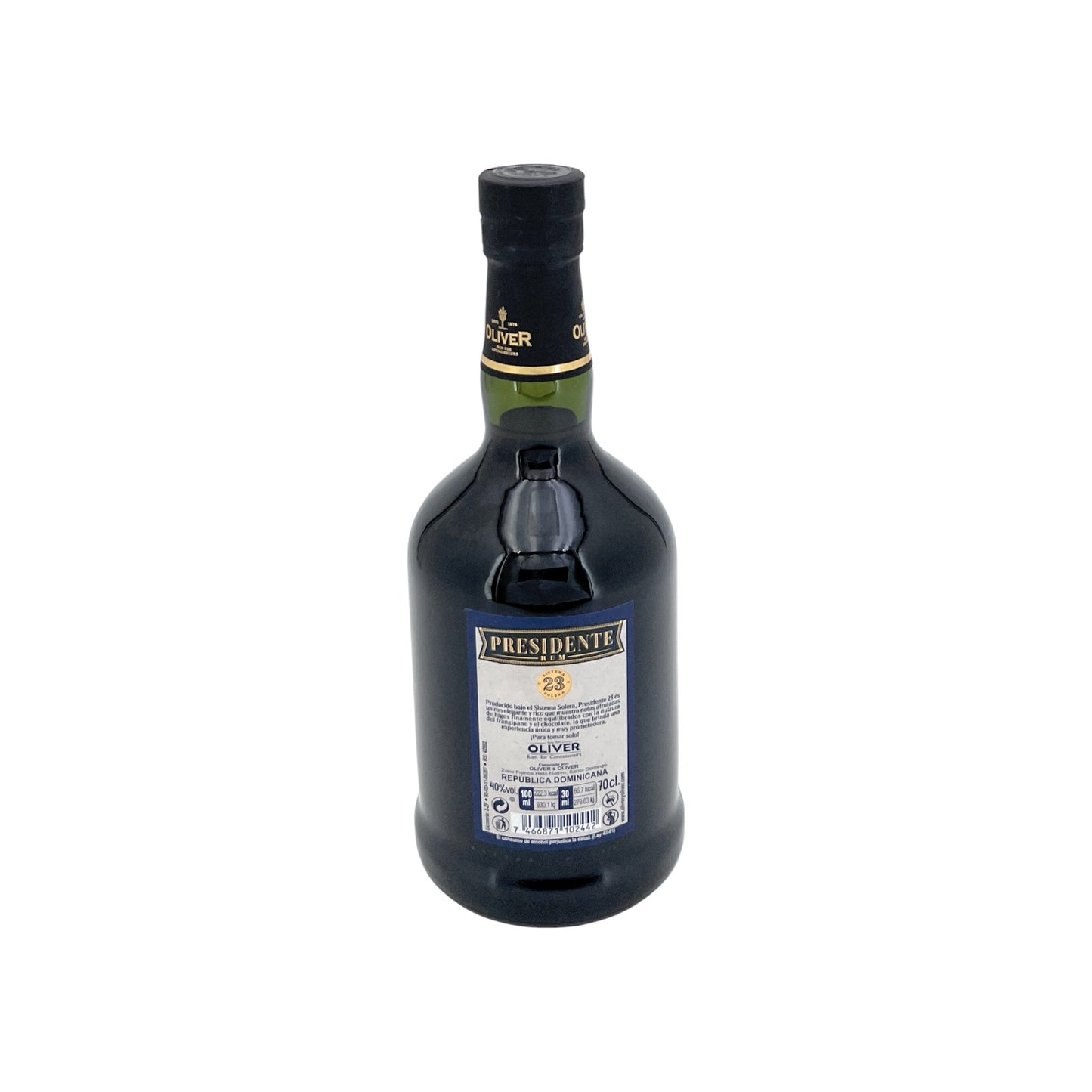 Presidente Rum 23 Jahre 1x 0,7 l Flasche 40% vol. Alkohol | Neu