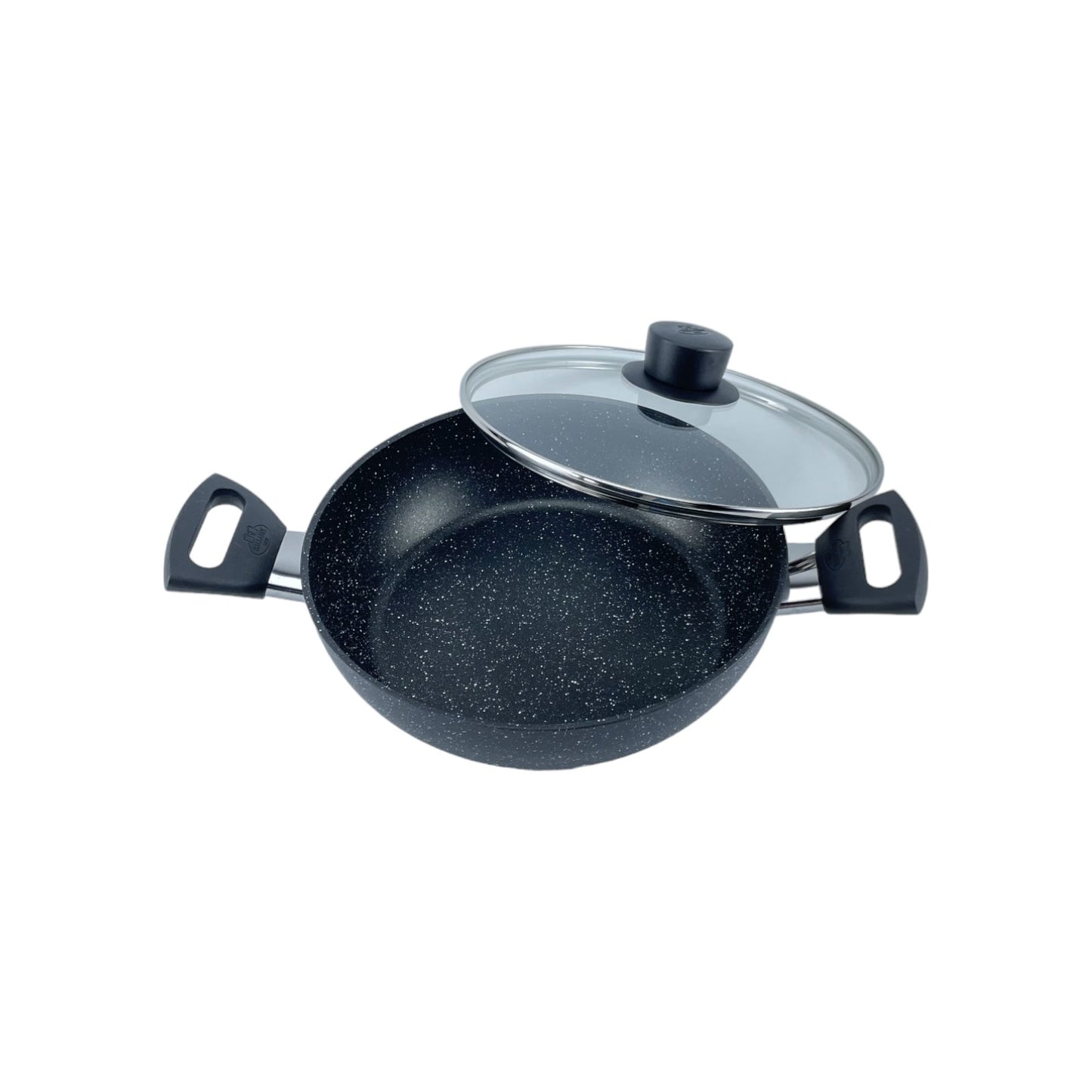 Ballarini Vipiteno Bratentopf Servierpfanne mit Deckel Induktion 24cm Aluminium | Neu
